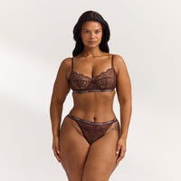 Blossom Balcony Soutien-Gorge - Brunette