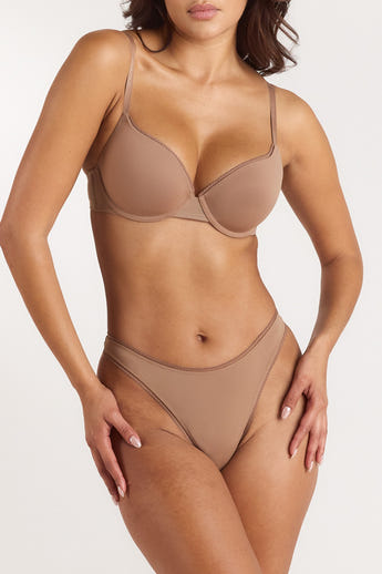 Soutien-gorge Comfort T-Shirt - Noisette