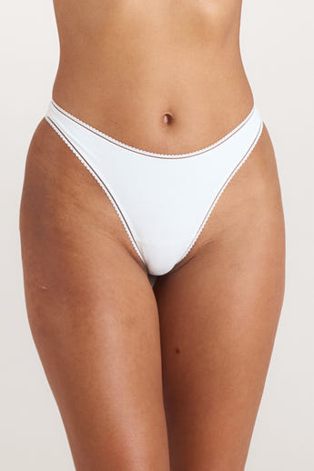 String Comfort - Blanc