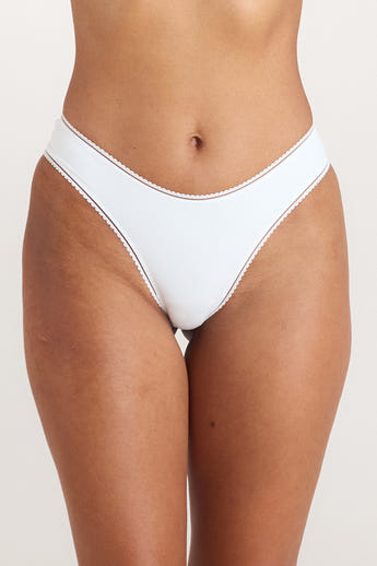 Culotte Brésilienne Comfort - Blanc