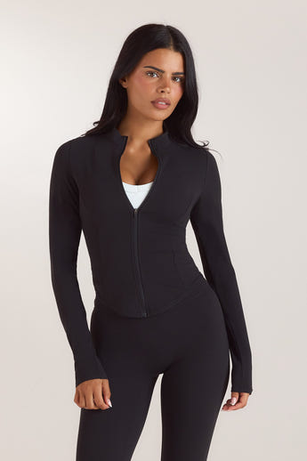 Veste Zippée ContourSoft™ - Noir