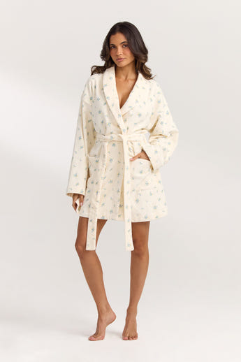 Peignoir - Motif Floral