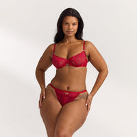 Flirt Balcony Soutien-Gorge - Bordeaux