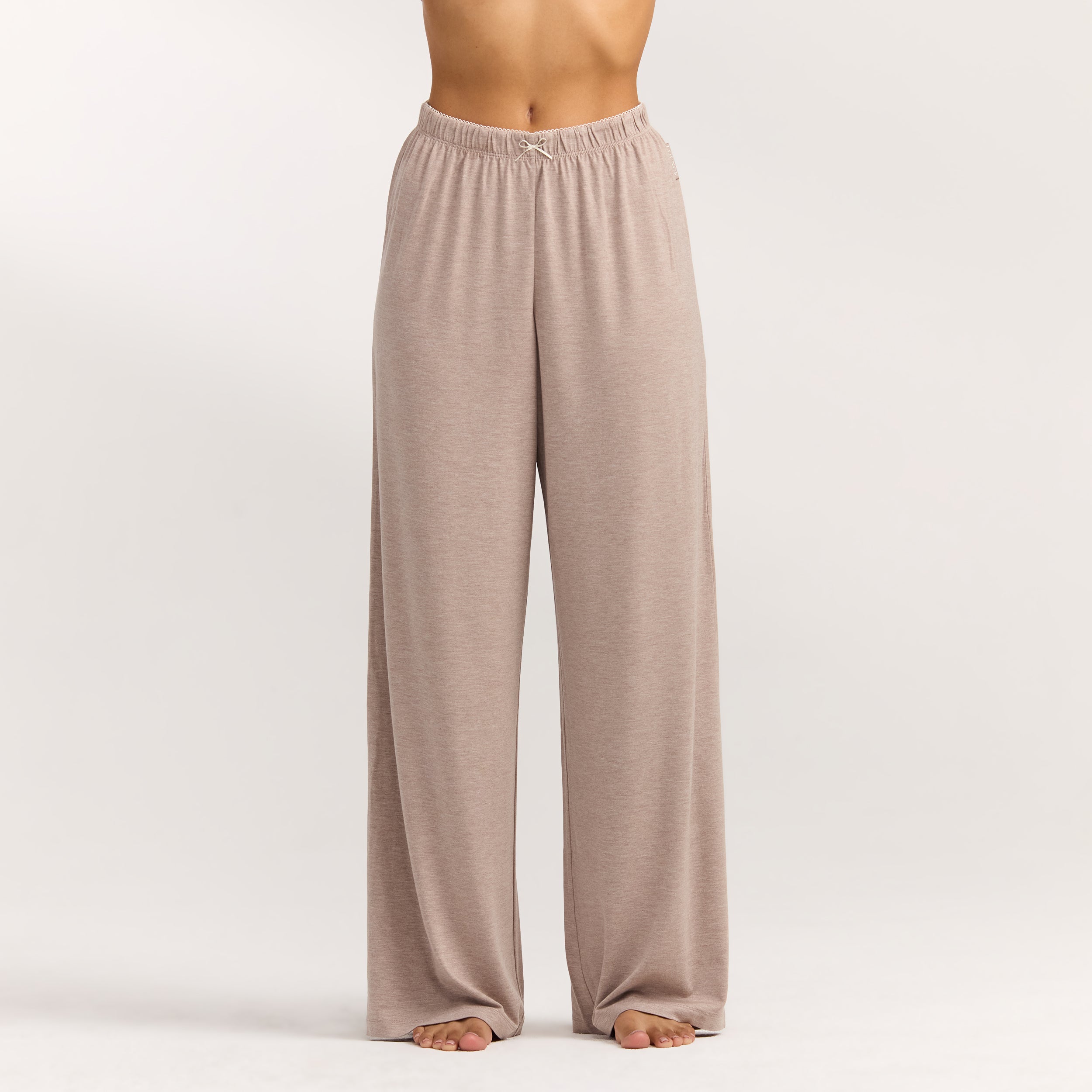 Pantalon de Pyjama Modal - Brun Chiné