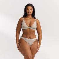 Bamboo Triangle Soutien-Gorge - Avoine