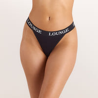 Bamboo Triangle String - Tout Noir