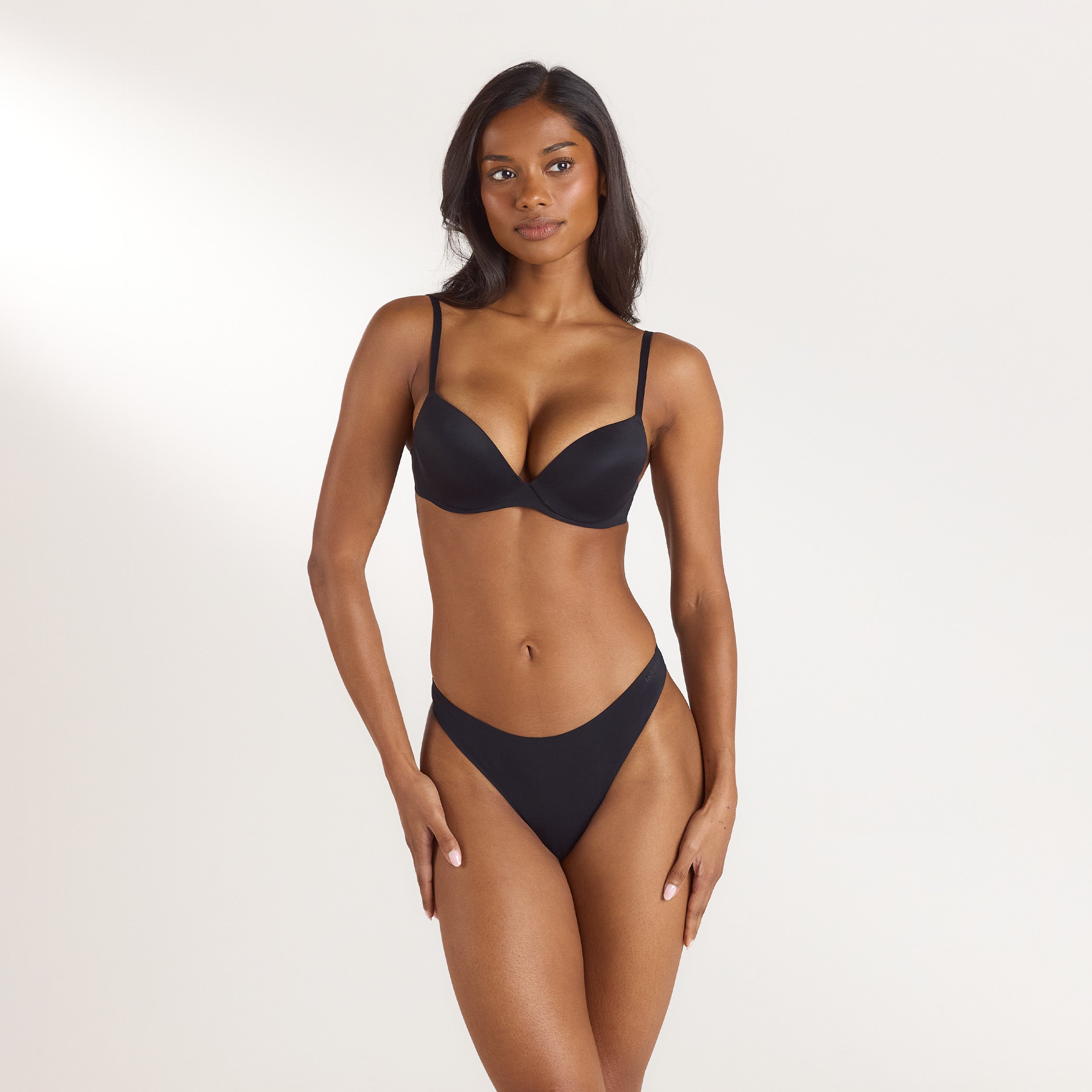 Soutien-gorge Push-up PillowSoft™  - Noir