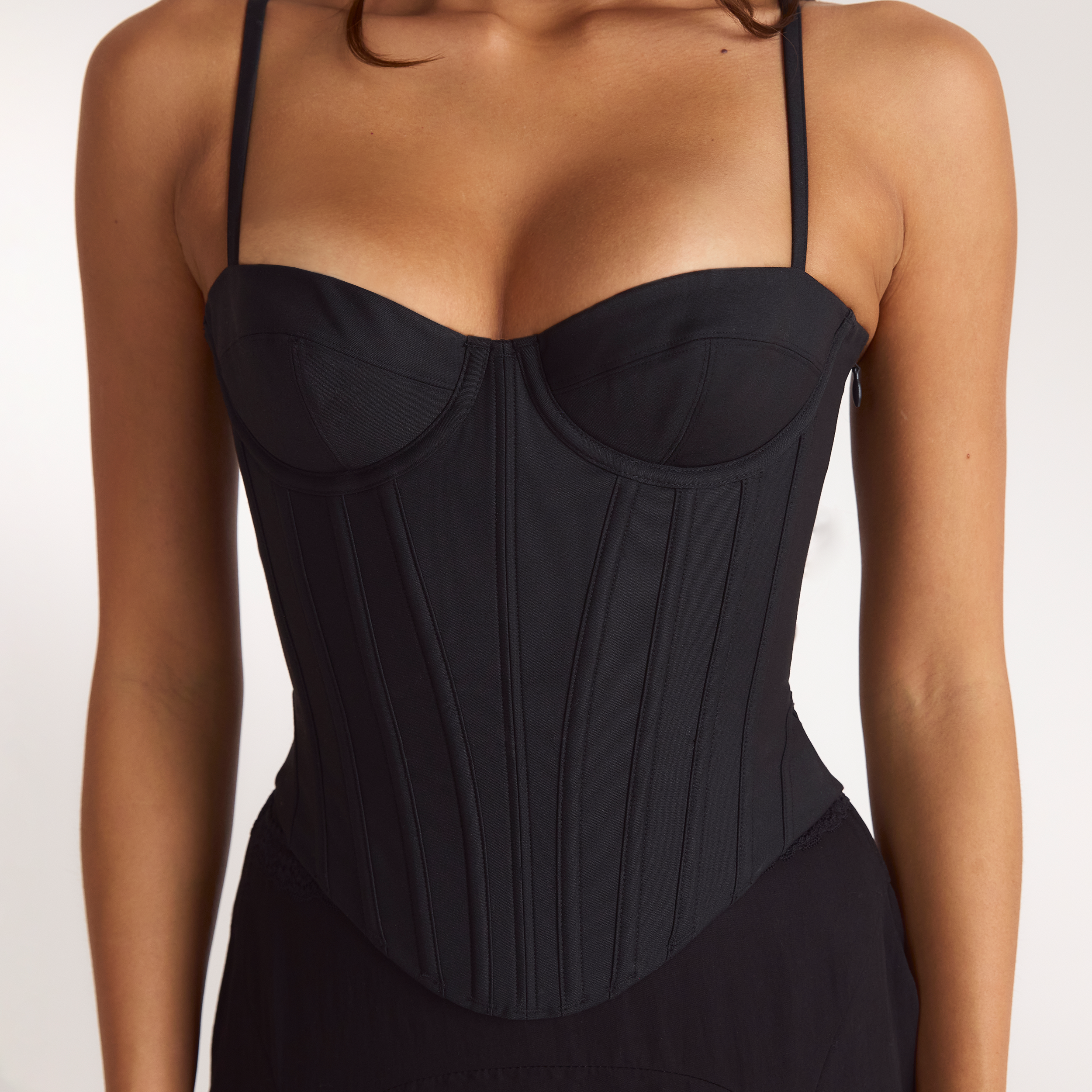 Haut Corset Sculptant - Noir