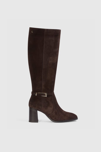 Botte haute Ivy - Chocolat