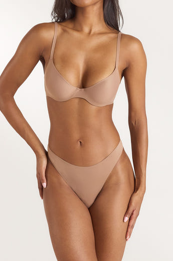 Soutien-gorge Scoop PillowSoft™ - Noisette