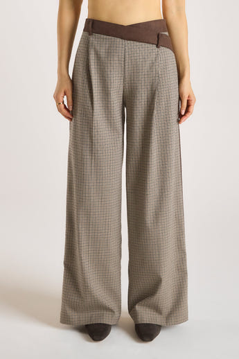 Pantalon Pied-de-Poule