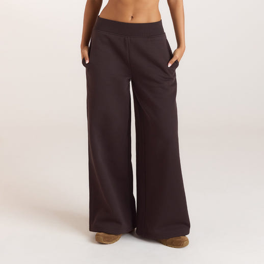 Pantalon de Jogging Droit - Chocolat Noir