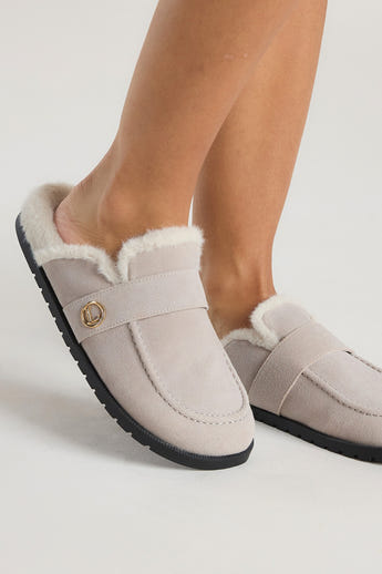 Mule Amara - Gris clair