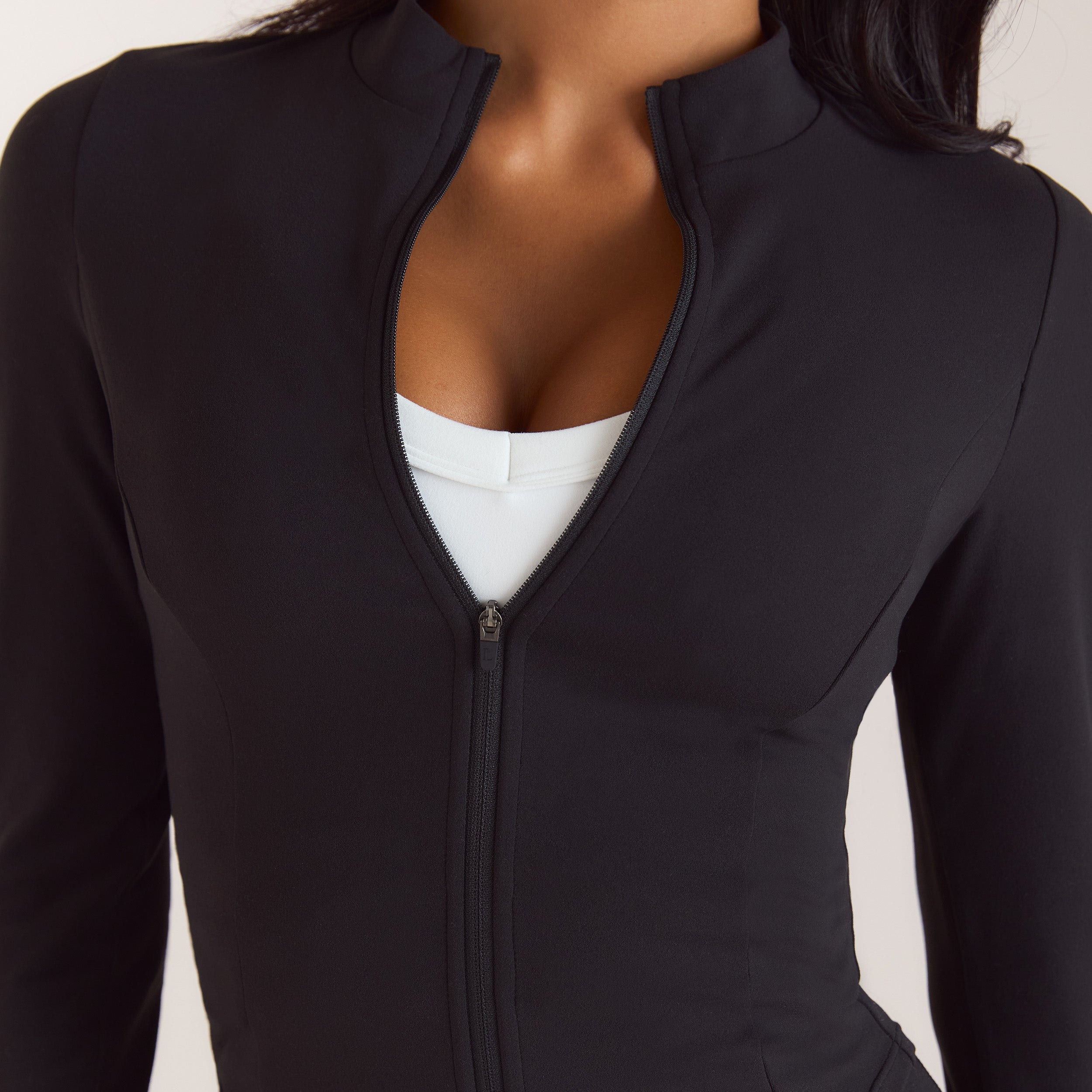 Veste Zippée ContourSoft™ | Veste Zippée ContourSoft™ - Noir