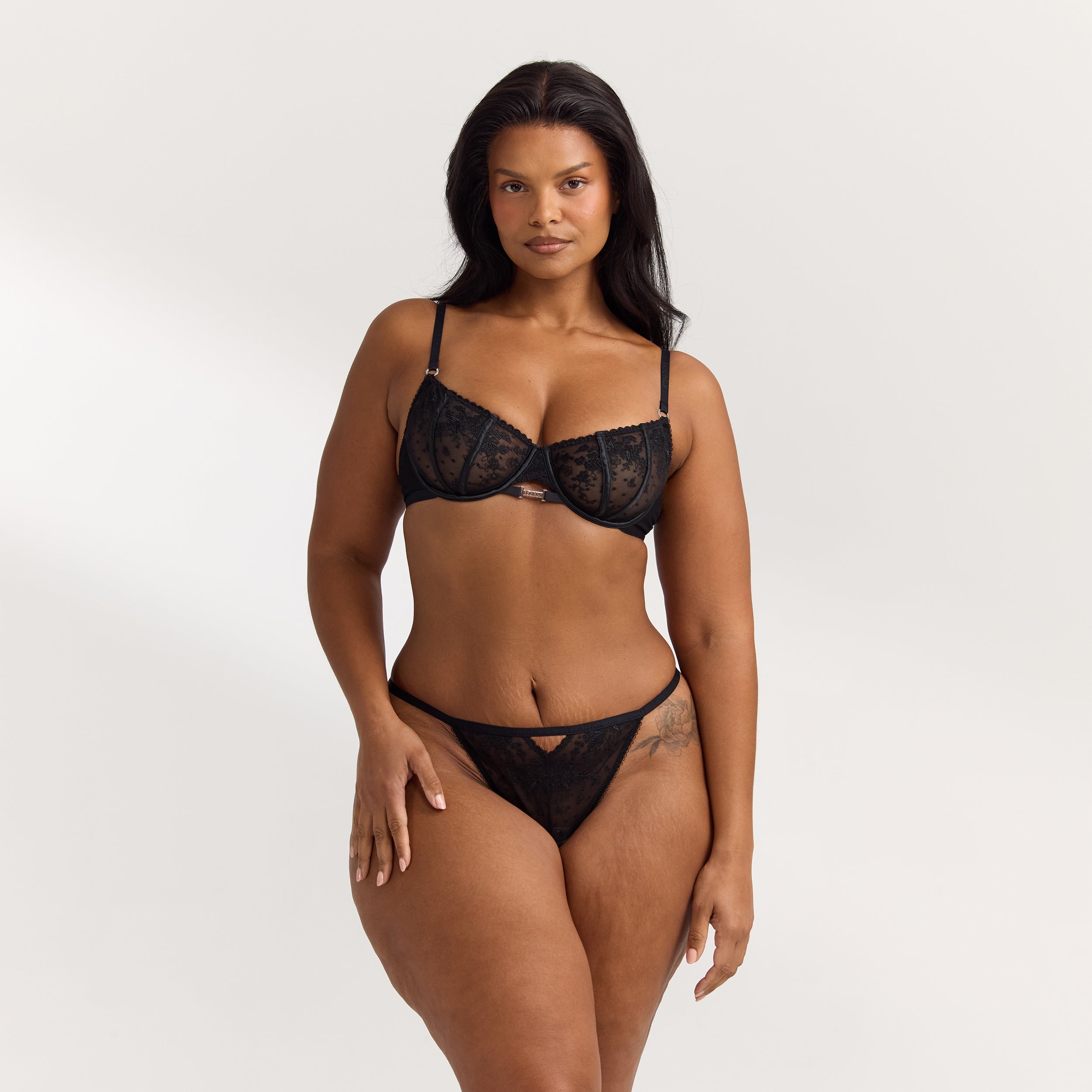 Flirt Balcony Soutien-Gorge | Flirt Balcony Soutien-Gorge - Noir