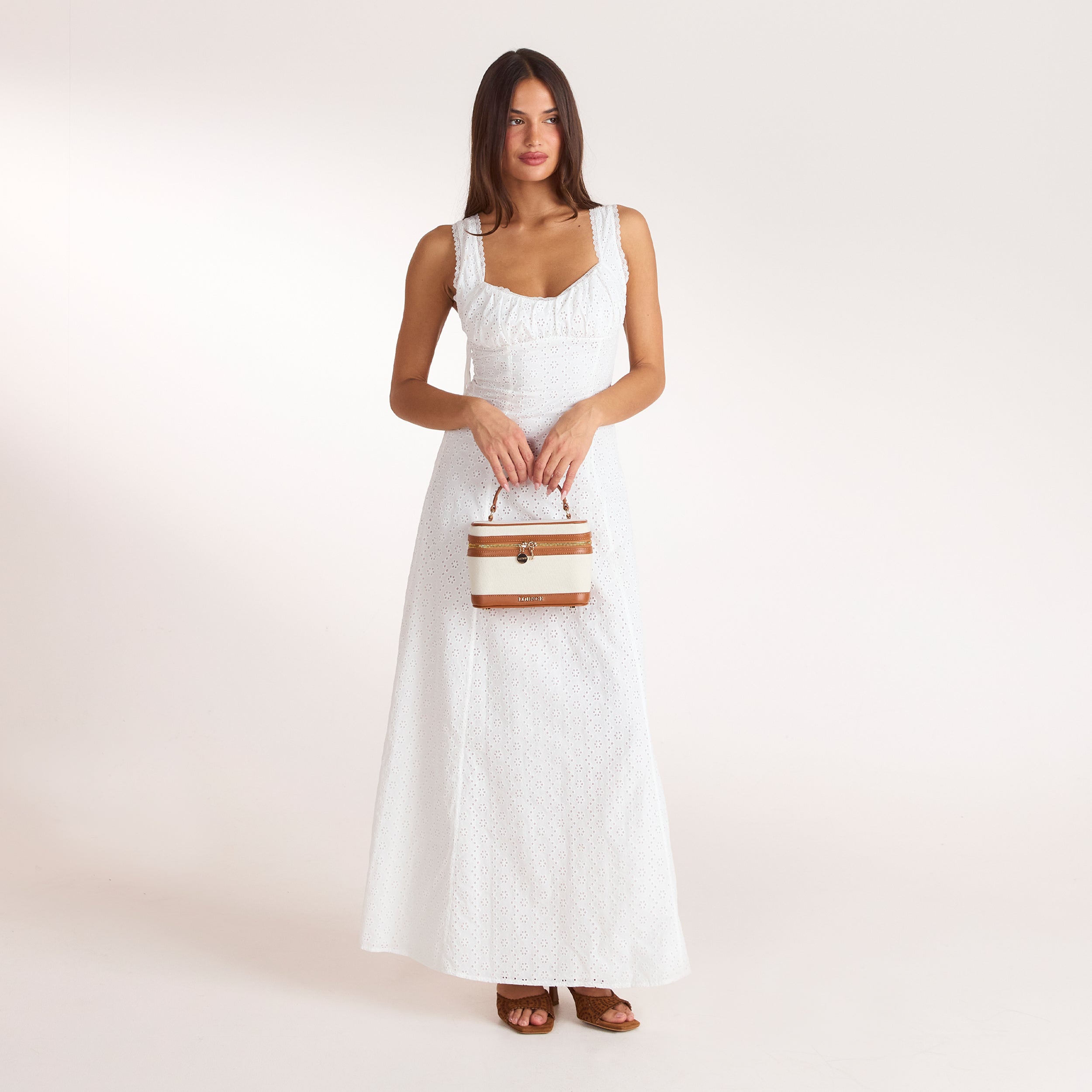 Sac Boîte Arlowe  | Sac Boîte Arlowe  - Beige