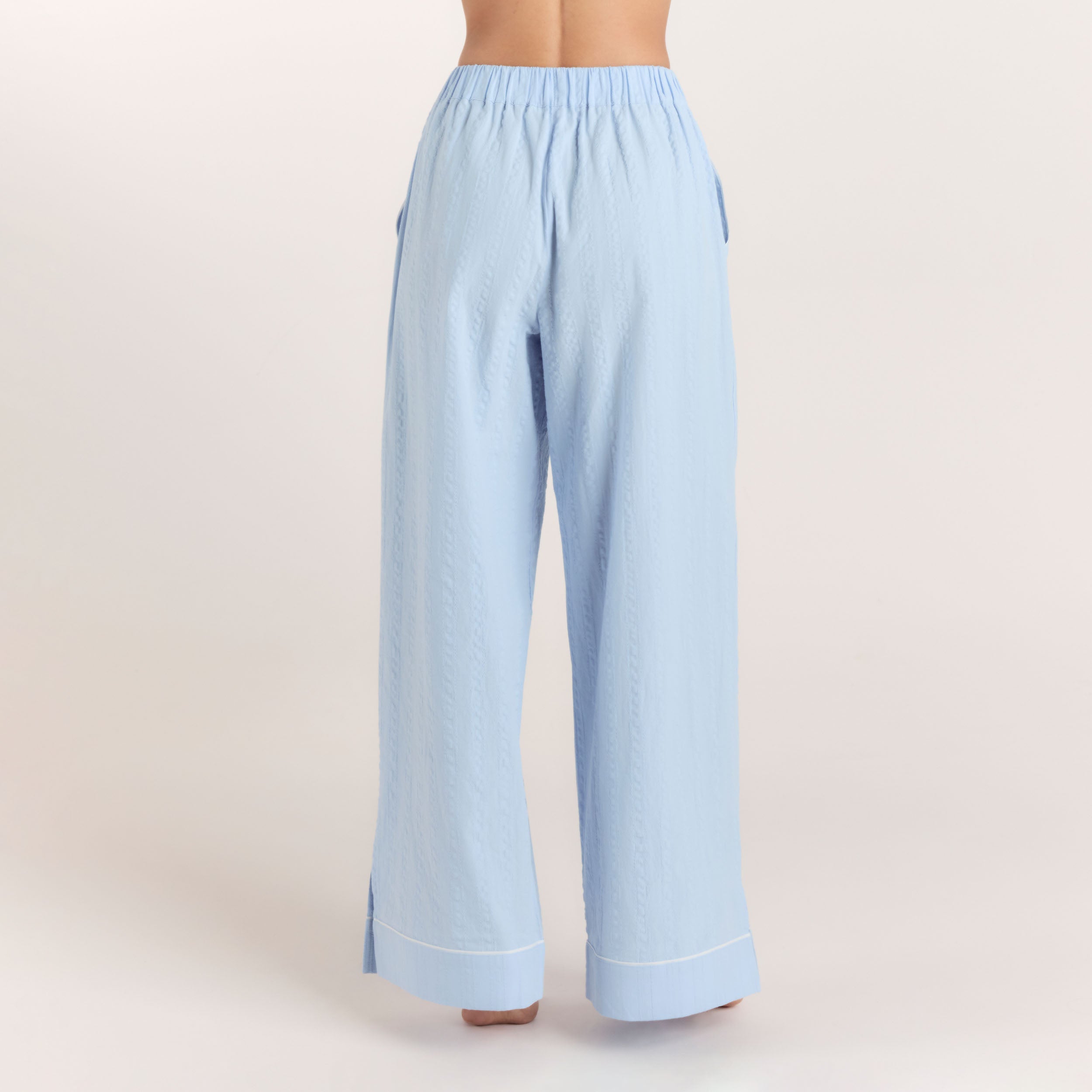 Pantalon de Pyjama Texturé | Pantalon de Pyjama Texturé - Bleu