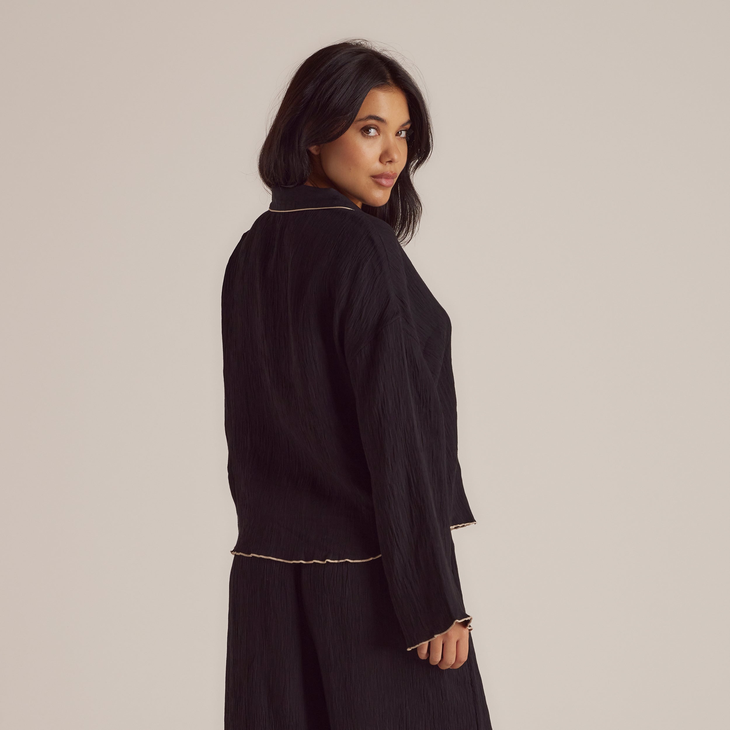 Chemise de Pyjama Crinkle  | Imaani, S