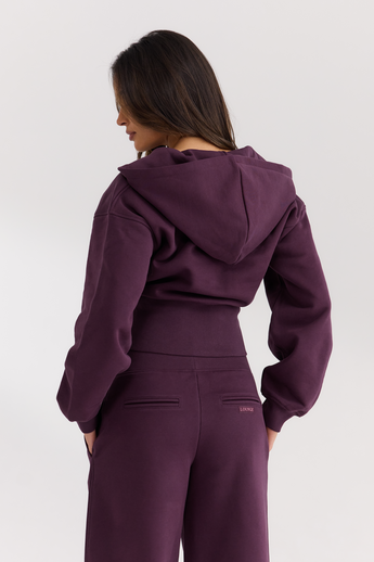 Veste Zippée Ajusté - Laque cerise alternate