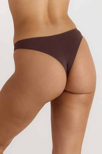 Culotte Brésilienne sans Coutures - Chocolat alternate