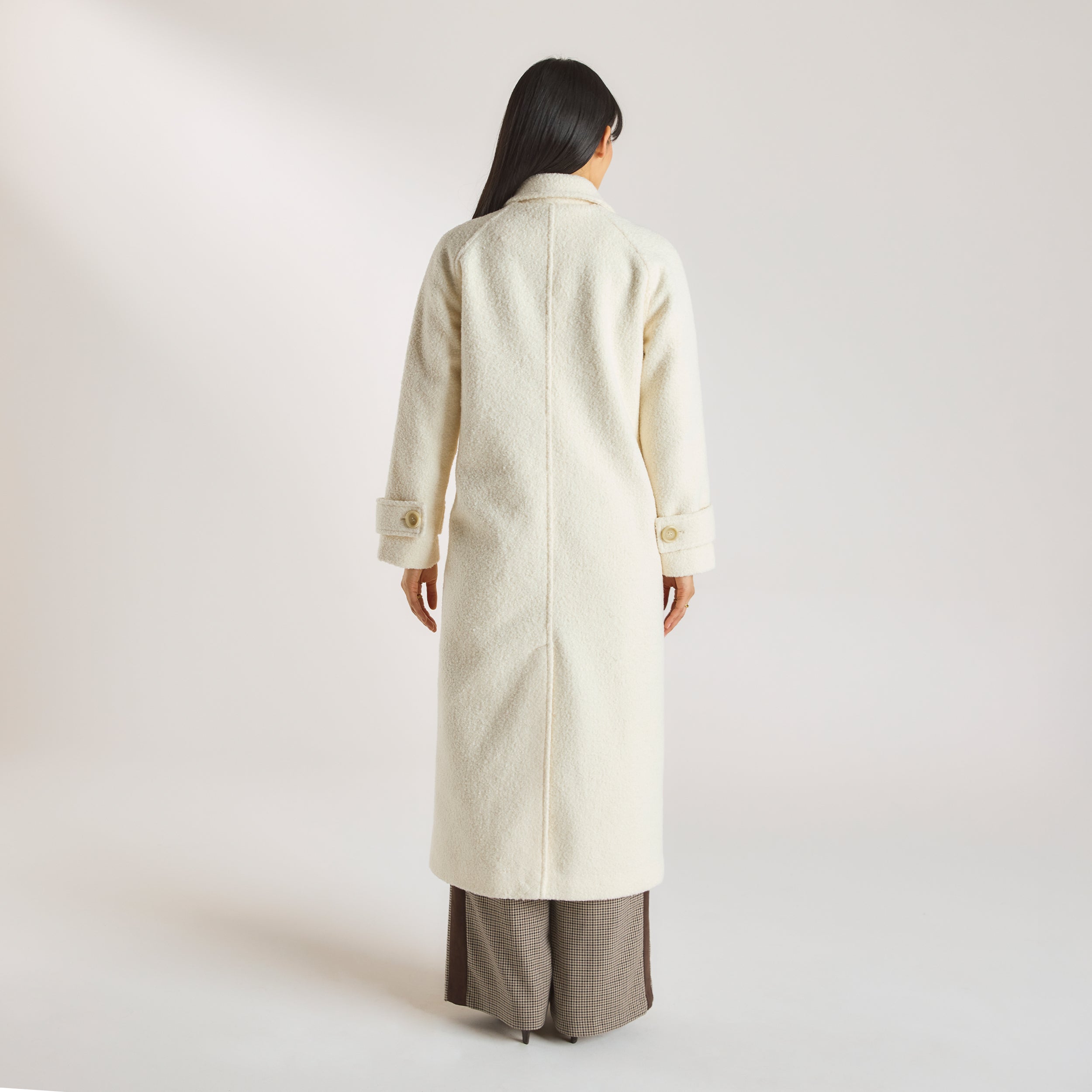 Manteau en Shearling | Manteau en Shearling - Crème