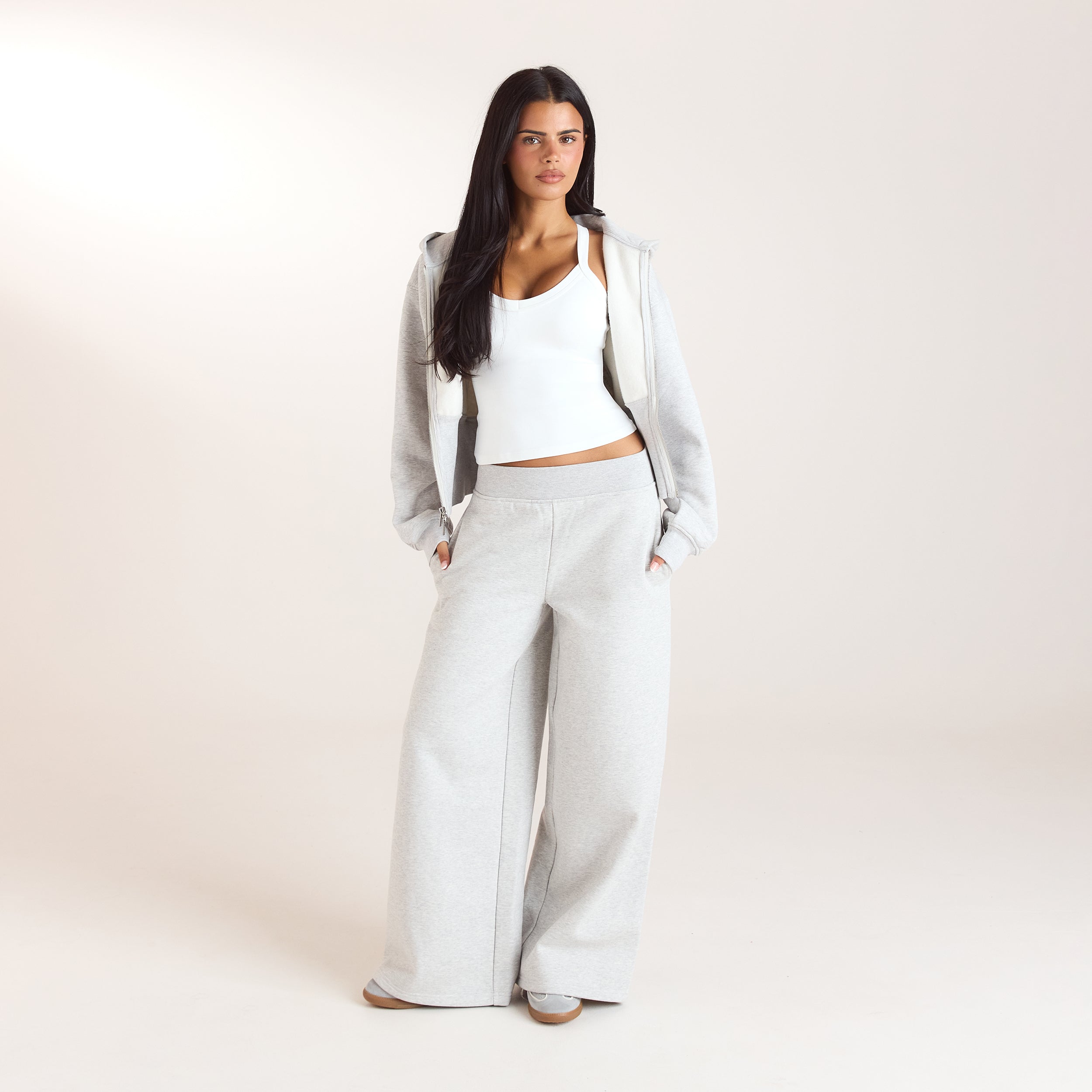 Pantalon de Jogging Droit | Pantalon de Jogging Droit - Gris