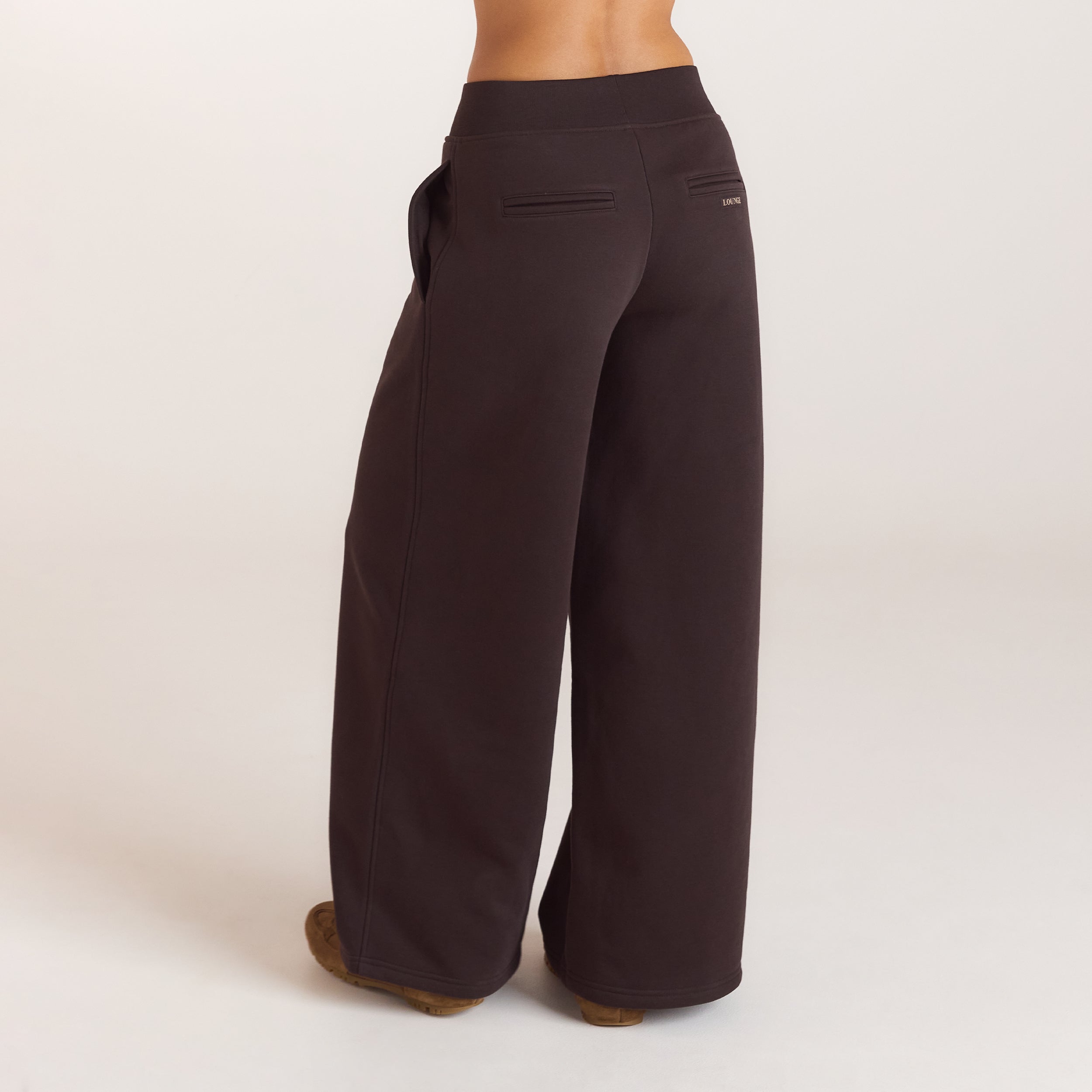 Pantalon de Jogging Droit | Pantalon de Jogging Droit - Chocolat Noir