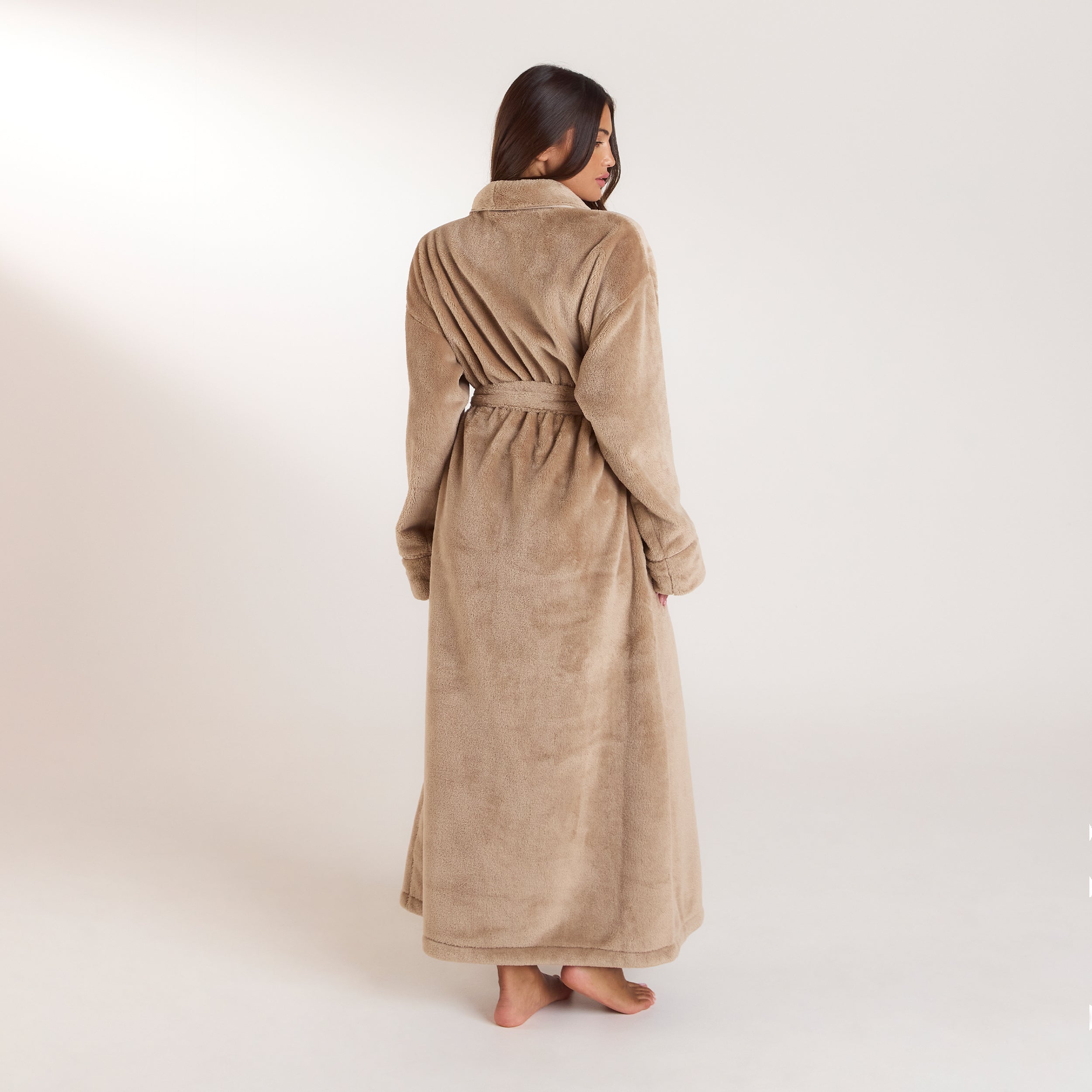 Peignoir Long | Peignoir Long - Beige