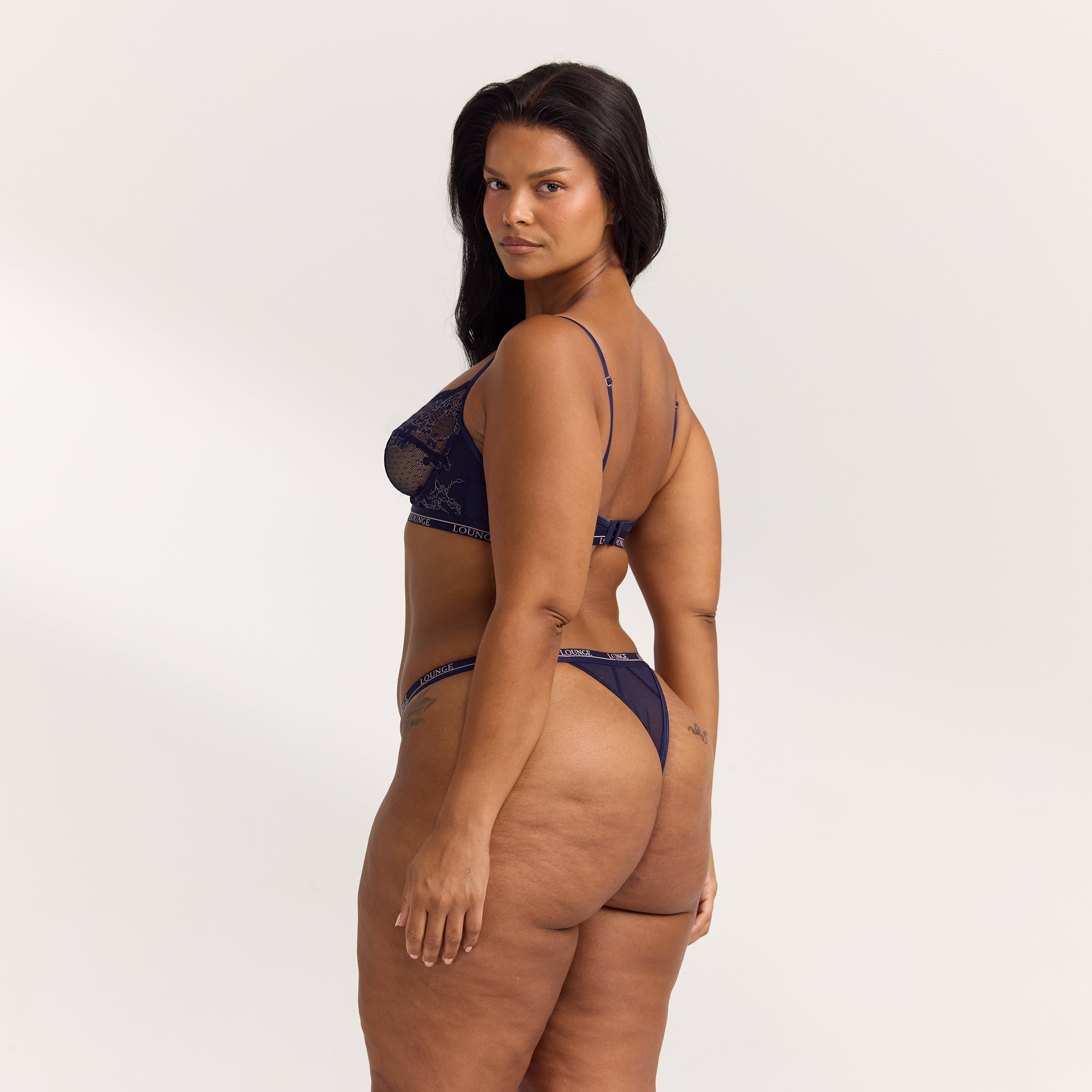Soutien-gorge Blossom Bicolore | Soutien-gorge Blossom Bicolore - Bleu Marine