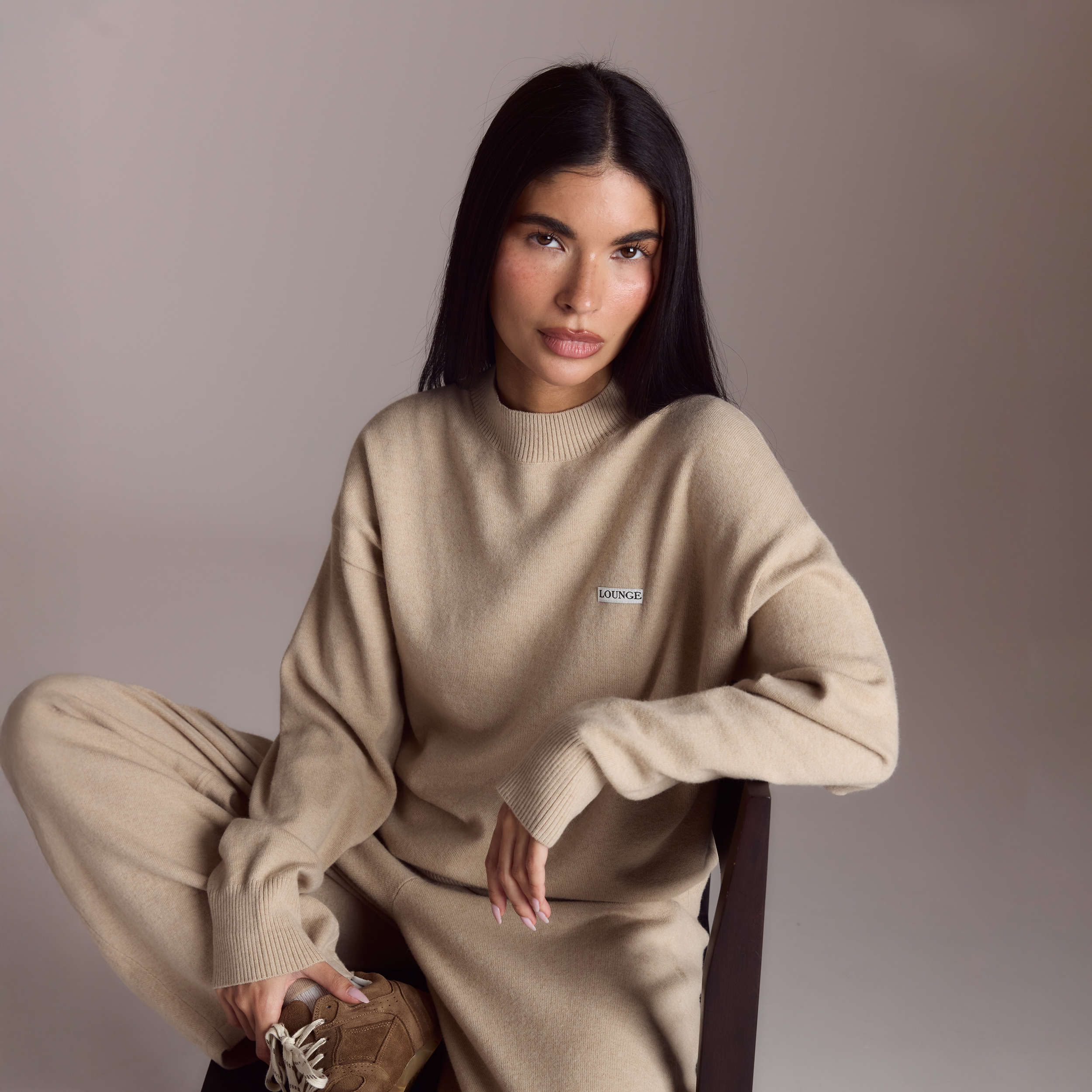 Pull en Maille à Ourlet | Pull en Maille à Ourlet - Flocon d'Avoine