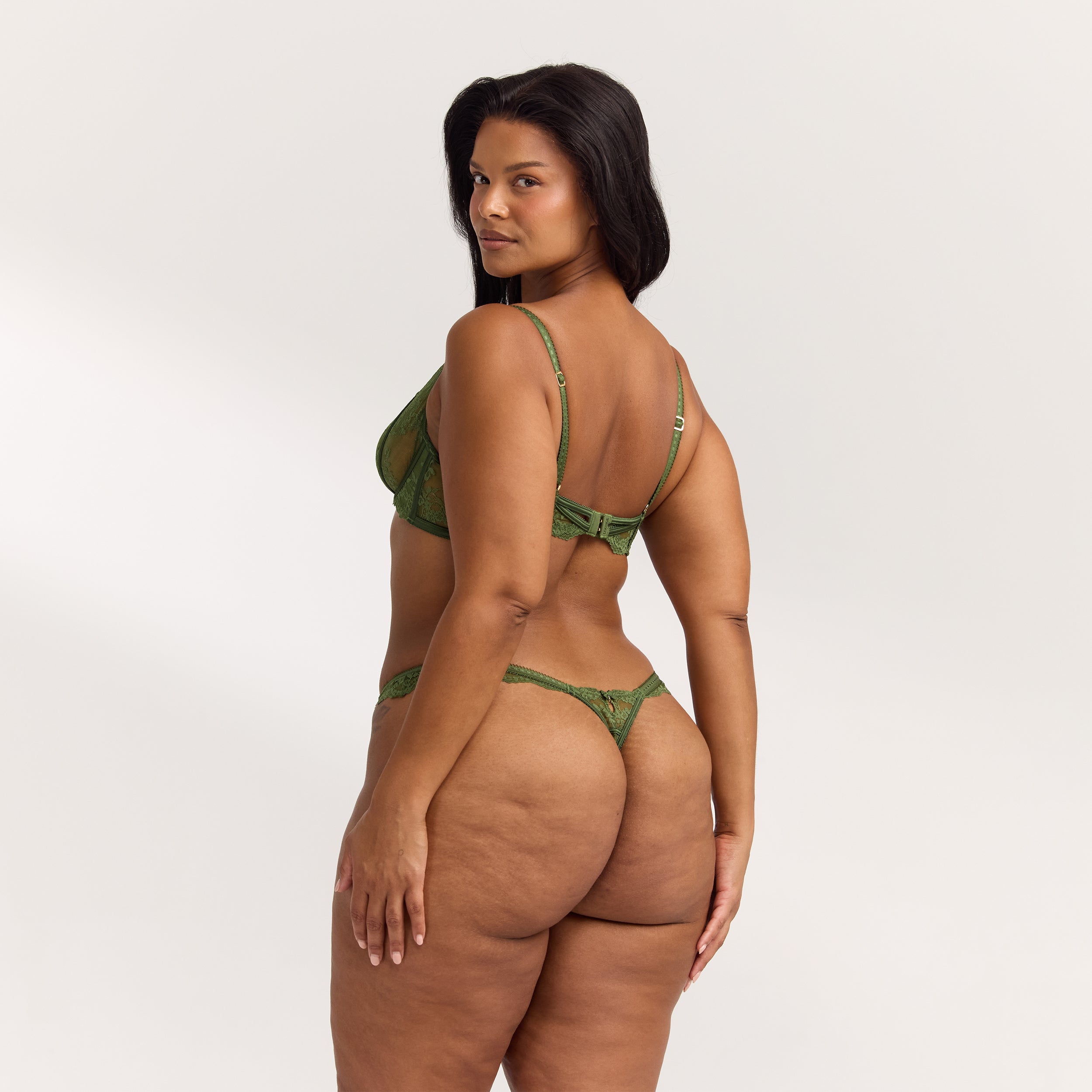 Soutien-gorge Plongeant Enchant | Soutien-gorge Plongeant Enchant - Olive