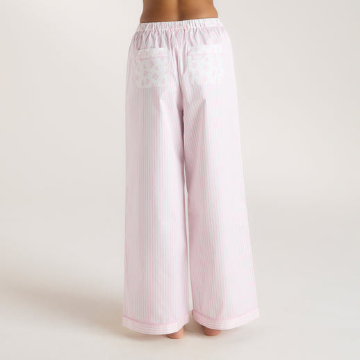Bas de Pyjama Bloom & Stripe - Rose alternate