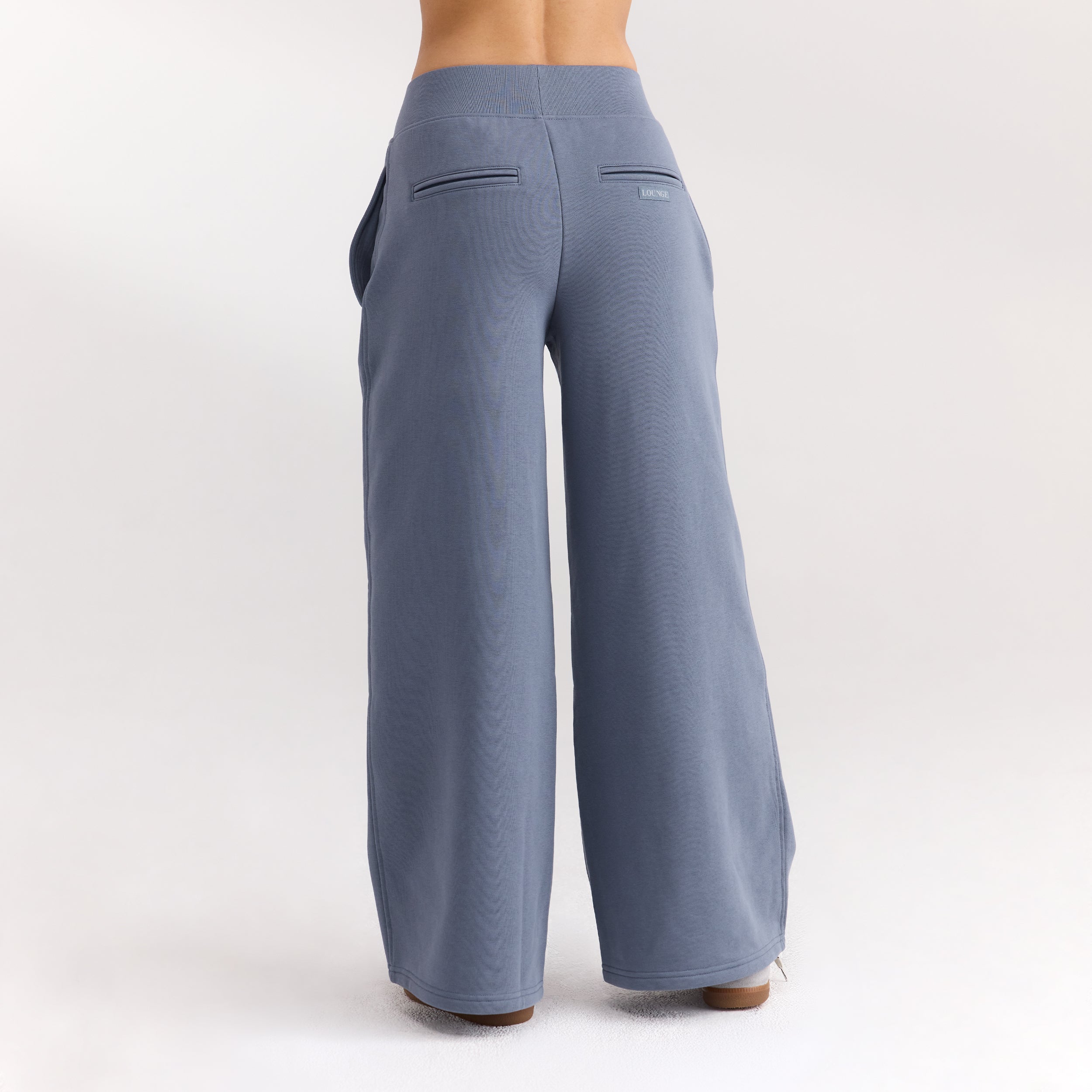 Jogging à Jambe Droite - Bleu Ardoise alternate