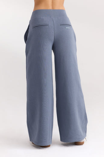 Jogging à Jambe Droite - Bleu Ardoise alternate