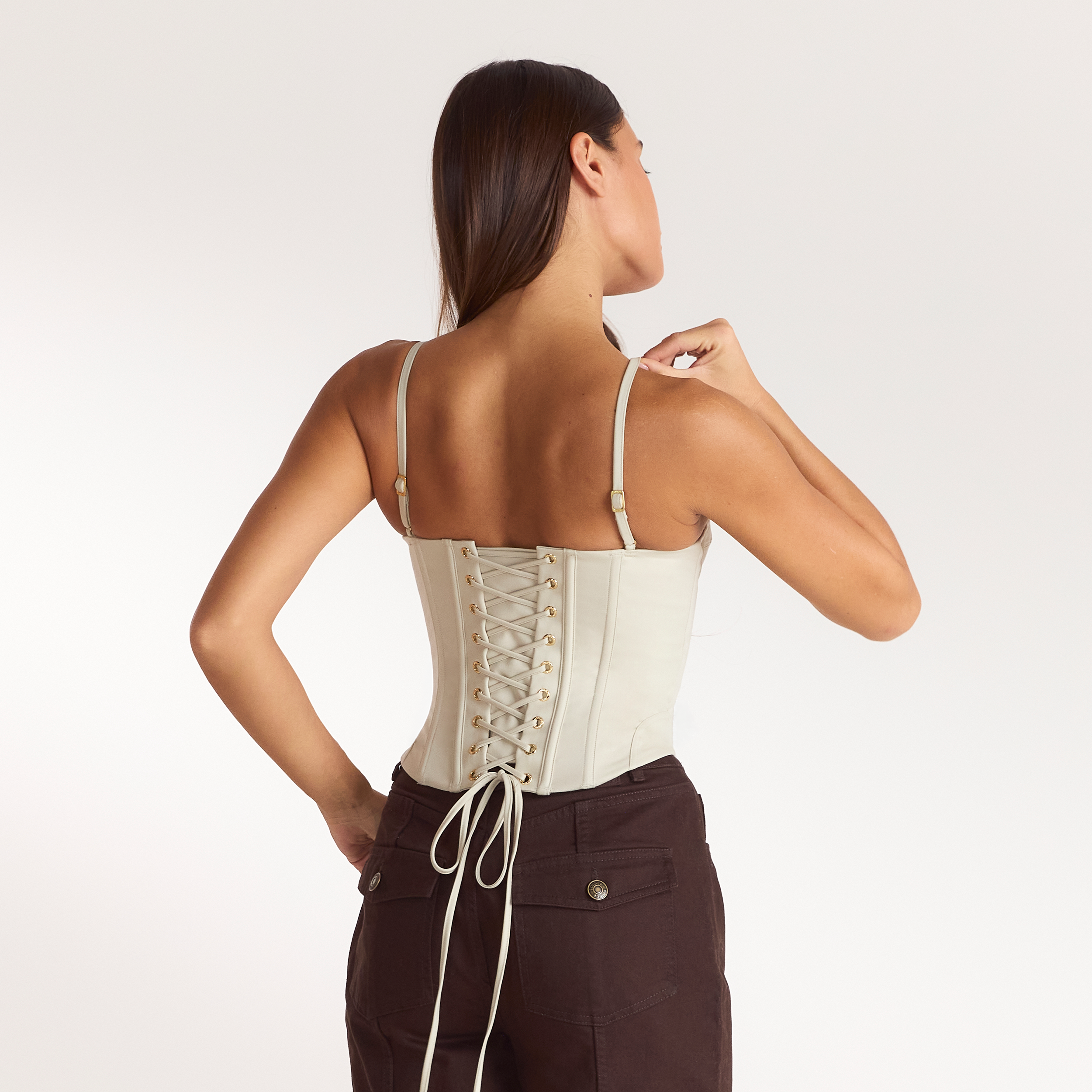 Haut Corset Sculptant | Haut Corset Sculptant - Pierre