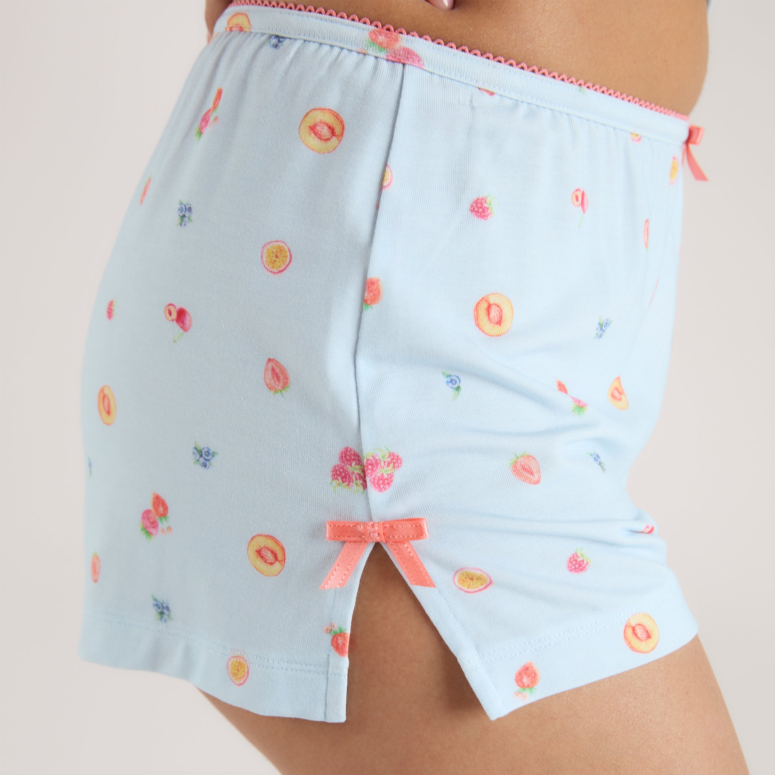Short de Pyjama en Modal | Short de Pyjama en Modal - Fruits Bleus