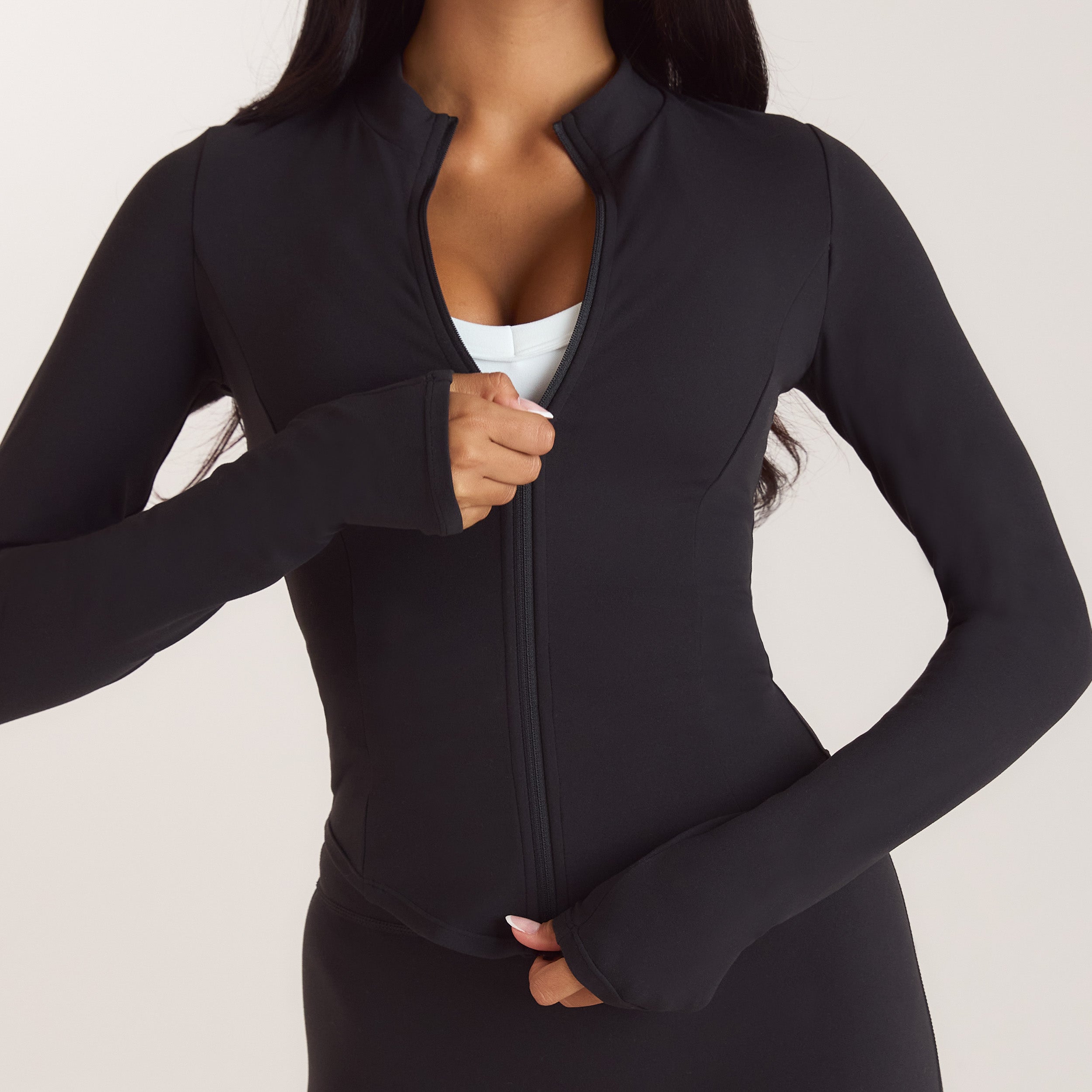 Veste Zippée ContourSoft™ | Veste Zippée ContourSoft™ - Noir