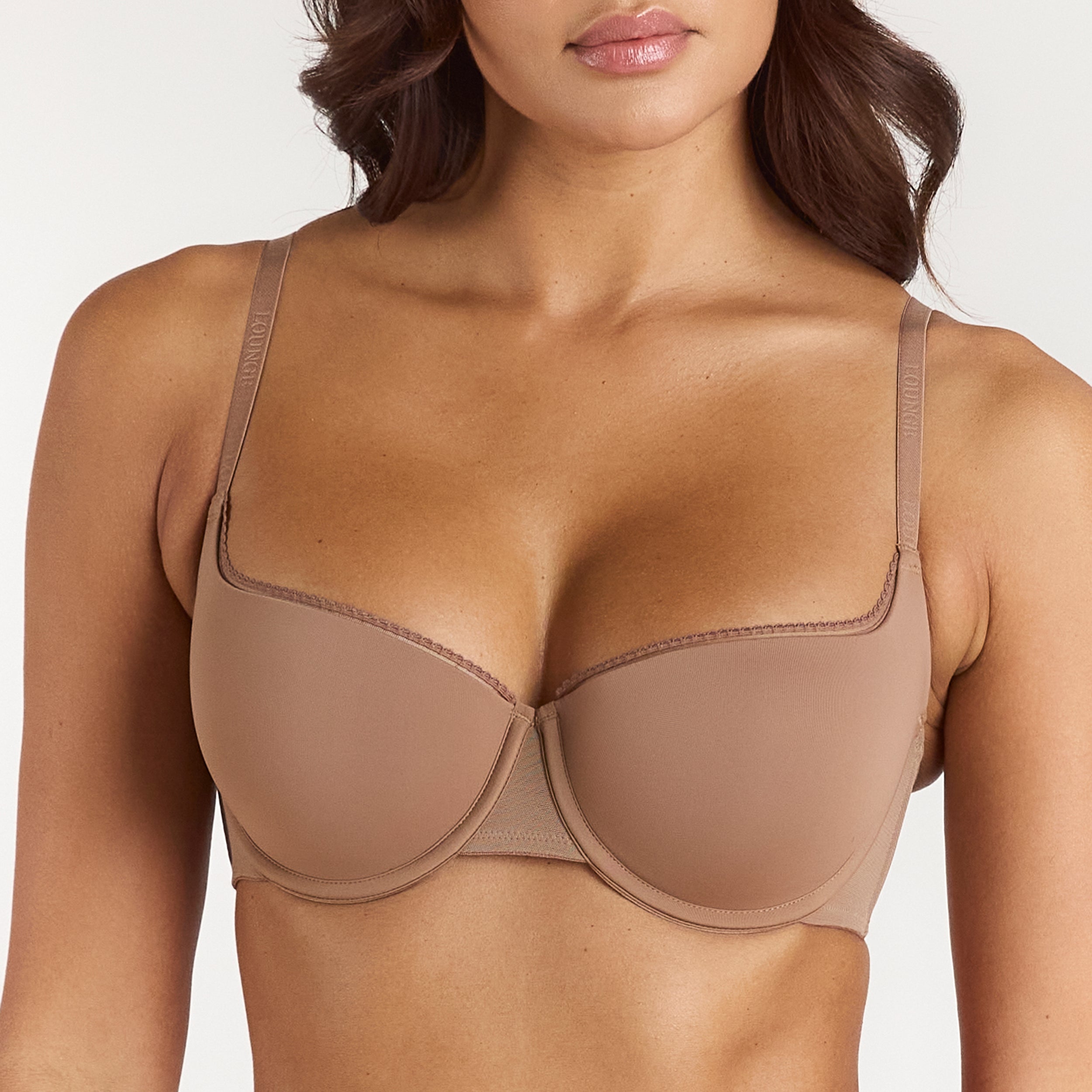 Soutien-gorge Comfort Balconette | Soutien-gorge Comfort Balconette - Noisette
