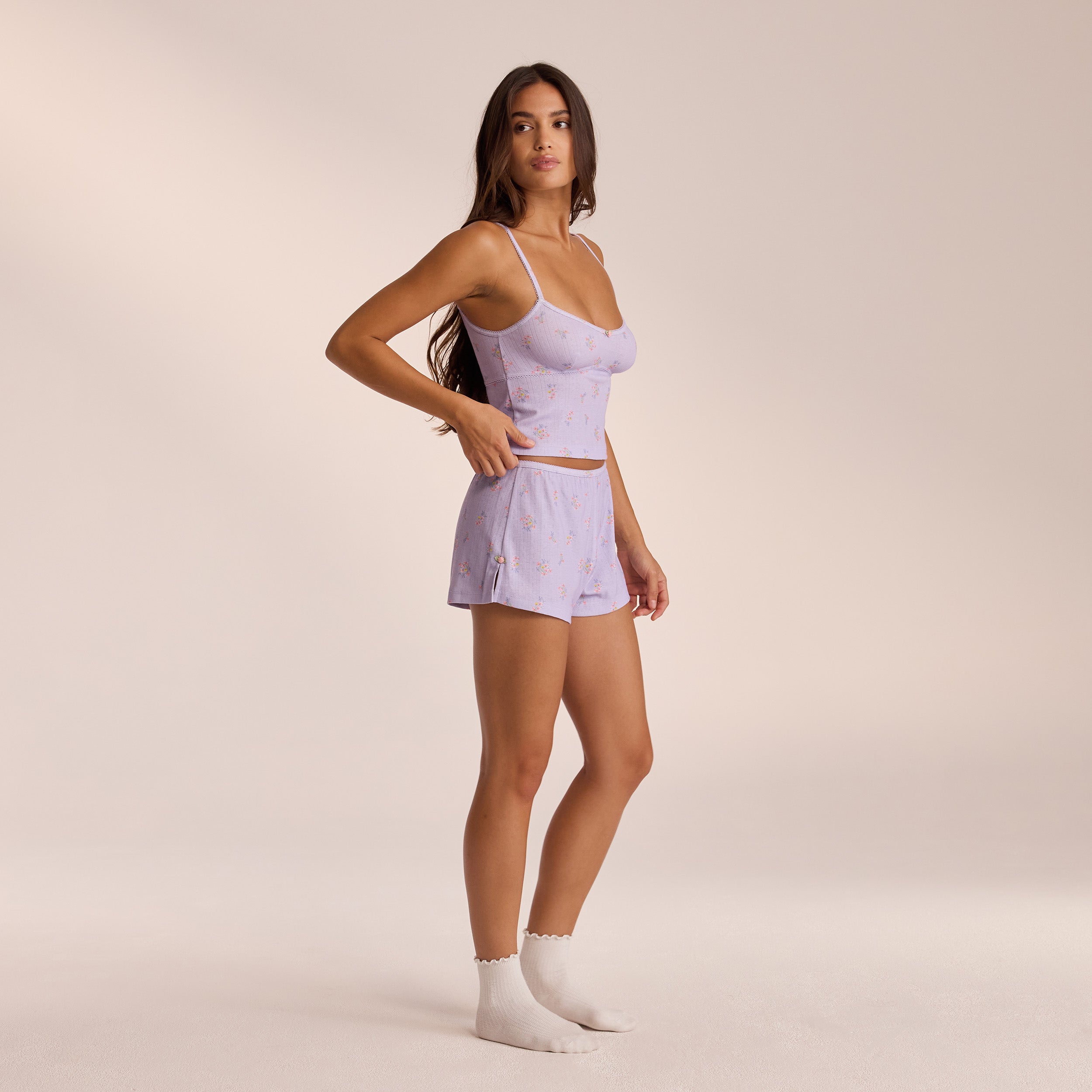 Short de Pyjama Pointelle  | Ava, XS