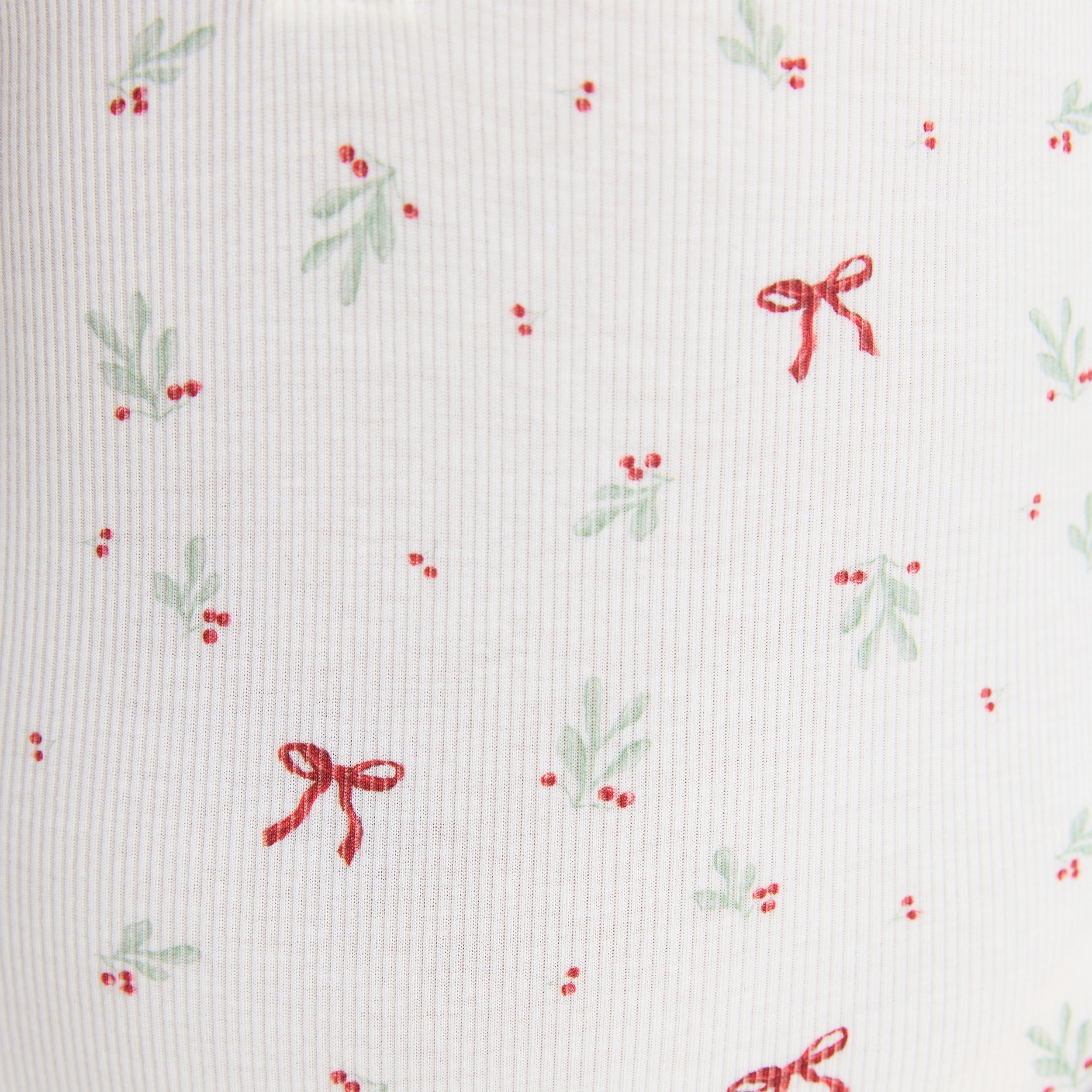 Combinaison Côtelée Gui | Combinaison Côtelée Gui - Imprimé Nœud