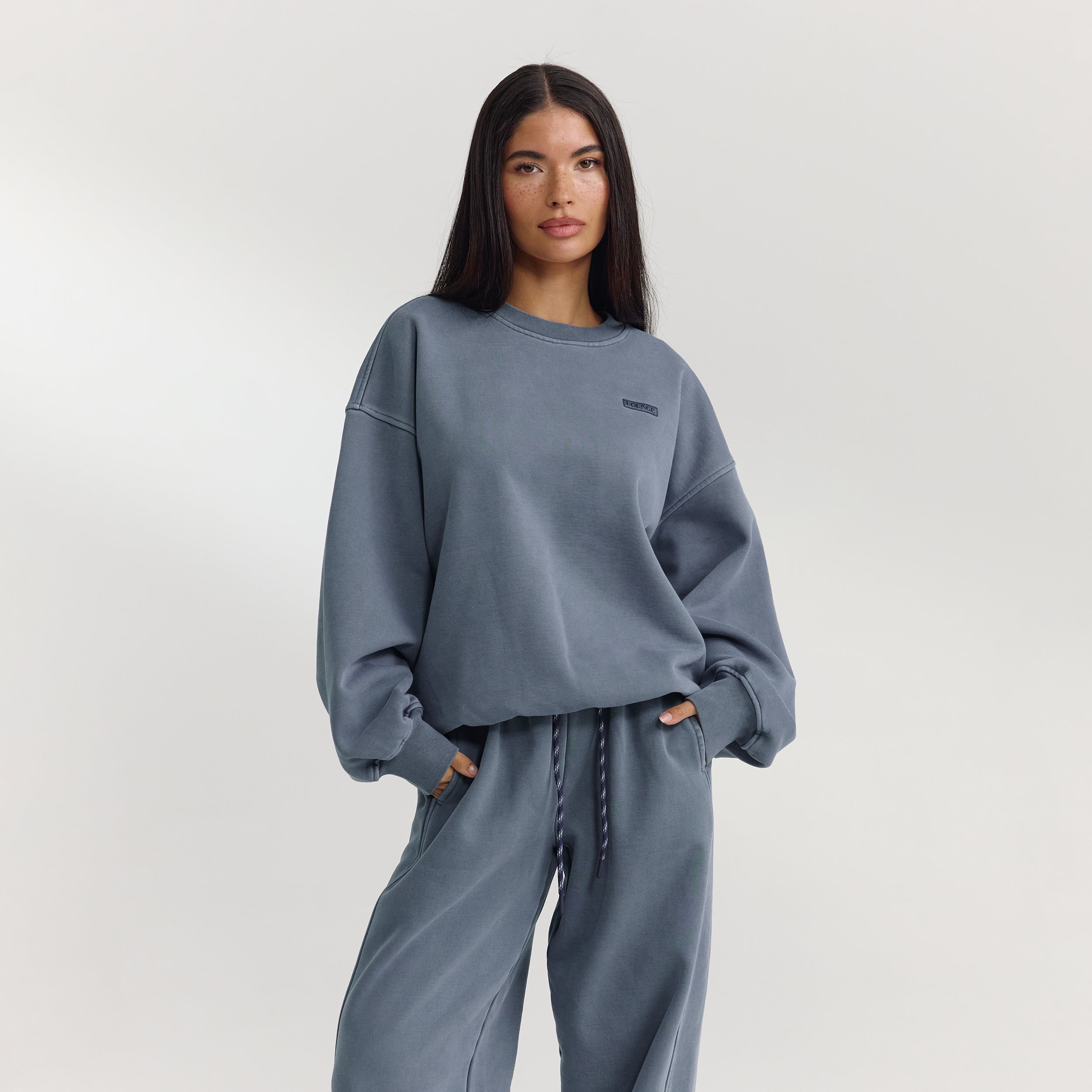 Pull Oversize - Bleu Délavé