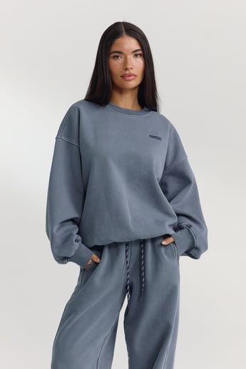 Pull Oversize - Bleu Délavé