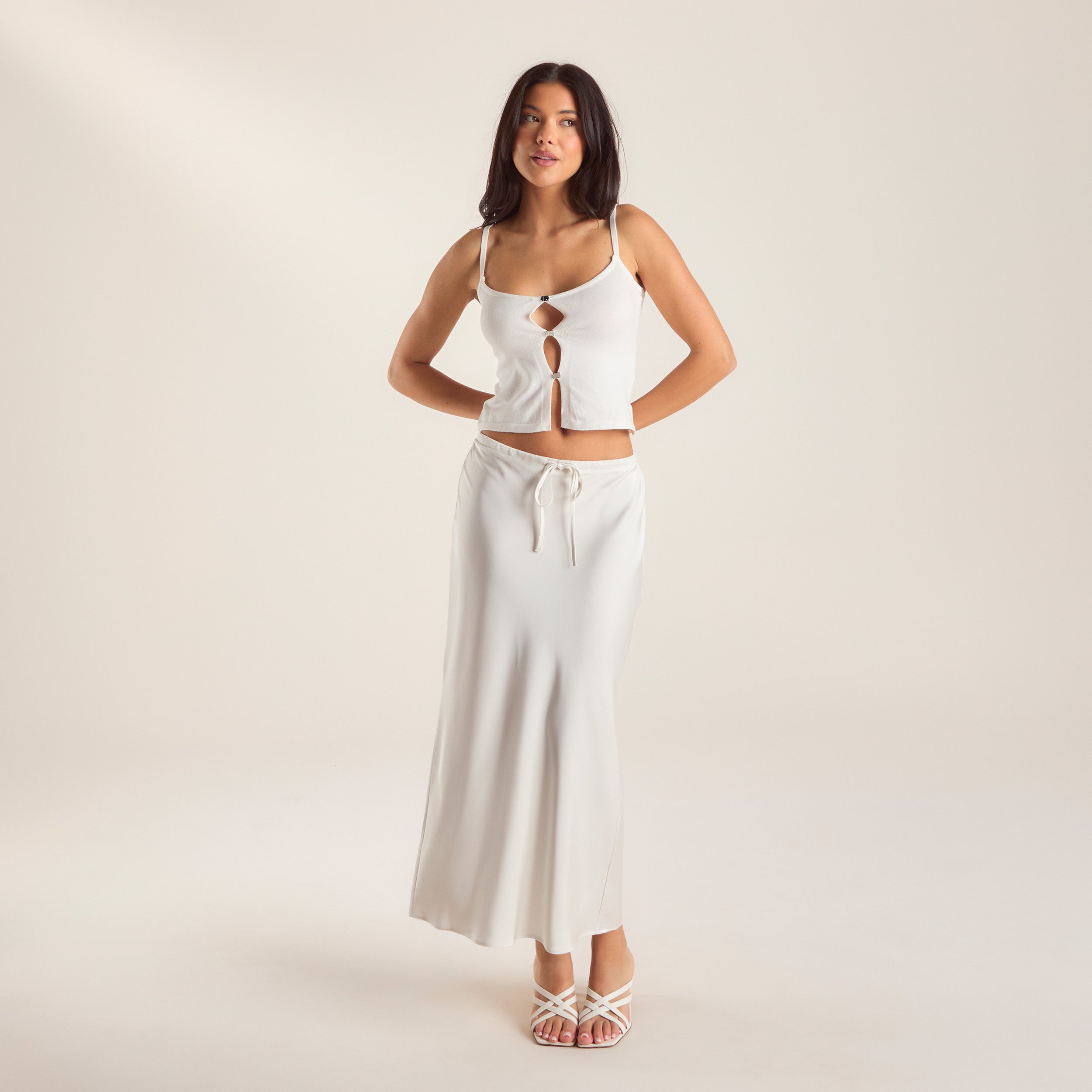 Caraco en Tricot | Caraco en Tricot - Écru