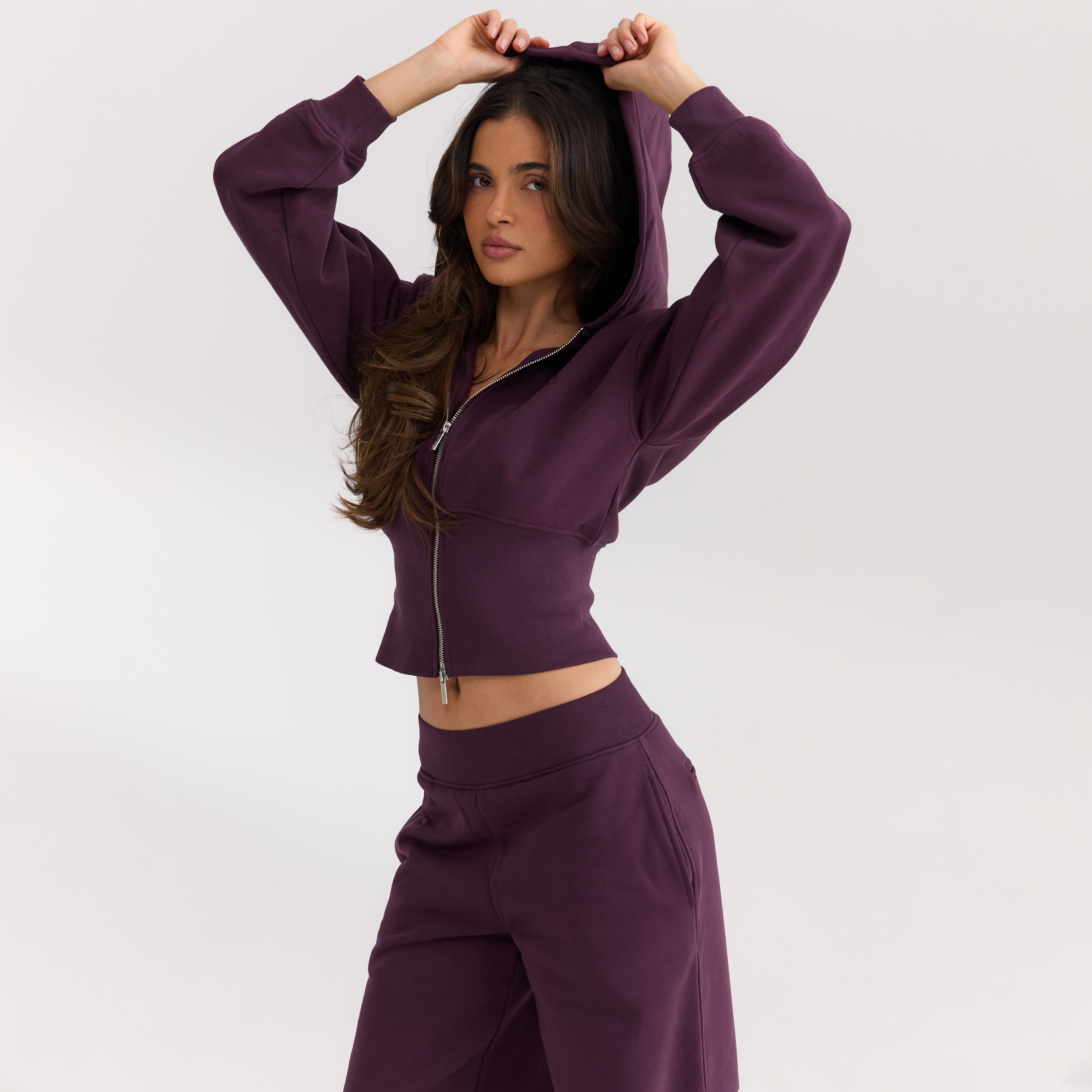 Veste Zippée Ajusté | Veste Zippée Ajusté - Laque cerise