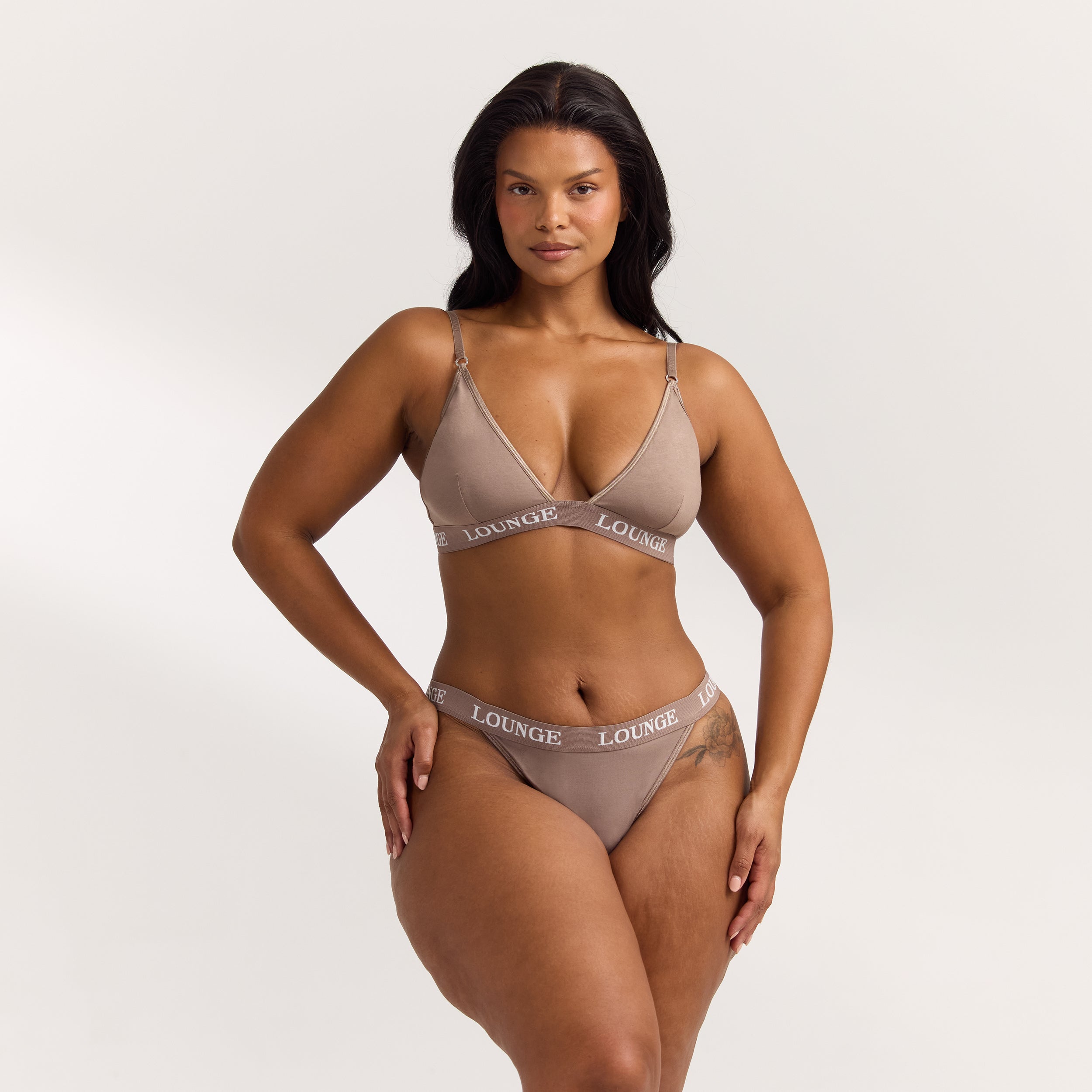 Bamboo Triangle Soutien-Gorge | Bamboo Triangle Soutien-Gorge - Café
