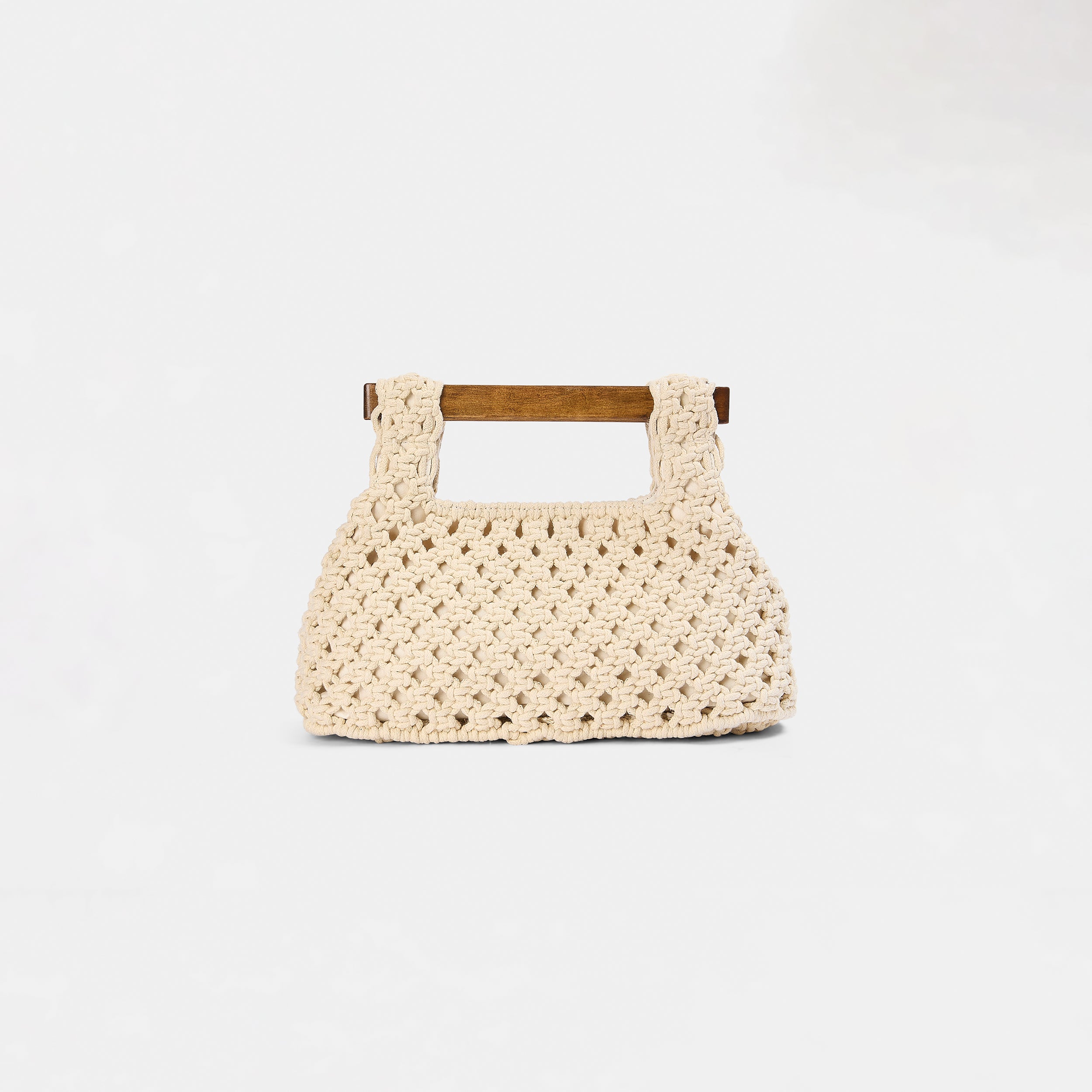 Sac Clutch Clover | Sac Clutch Clover - Crème