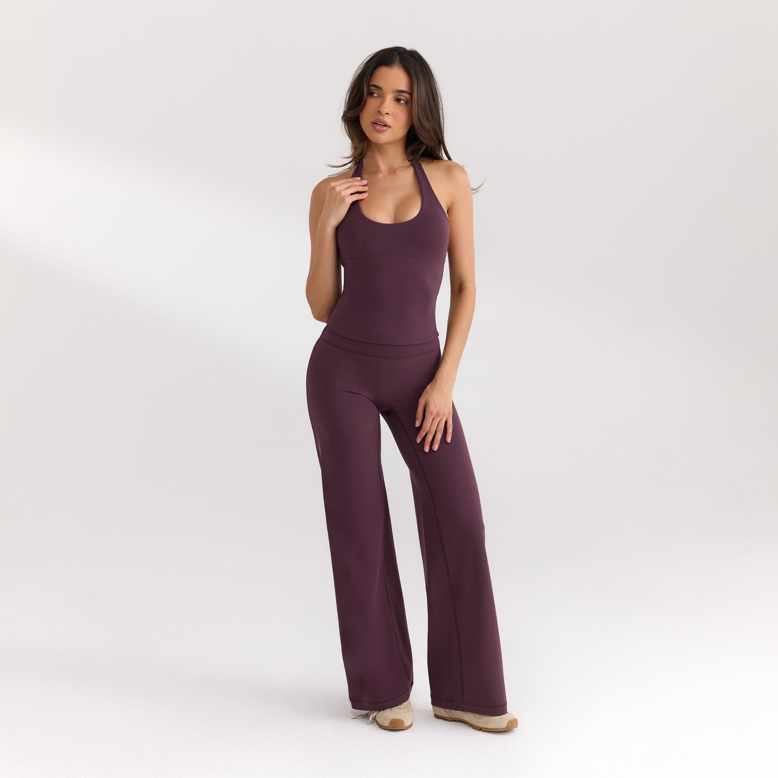Legging à Jambes Droites ContourSoft™ | Legging à Jambes Droites ContourSoft™ - Laque cerise