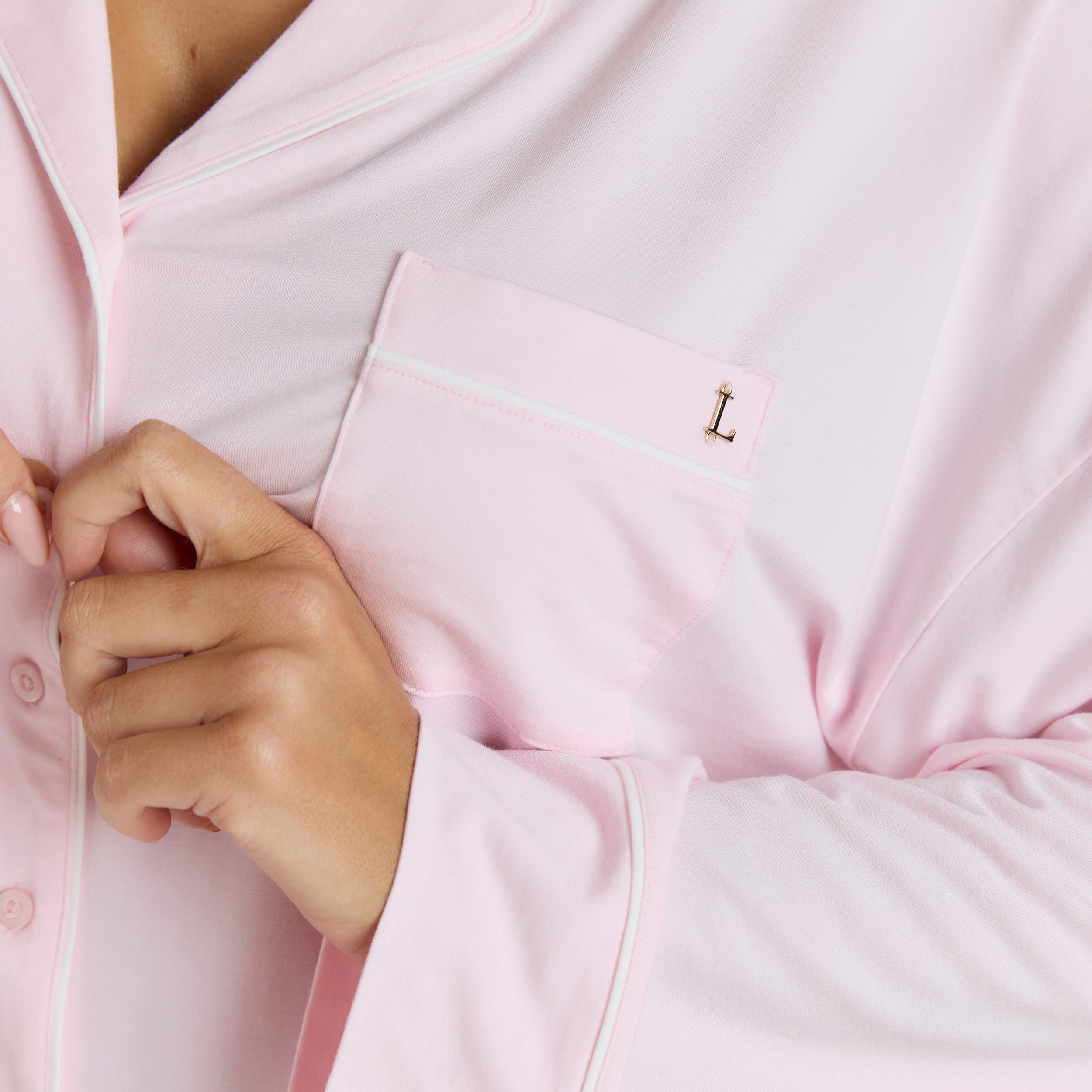 Chemise de Pyjama en Modal | Chemise de Pyjama en Modal - Rose