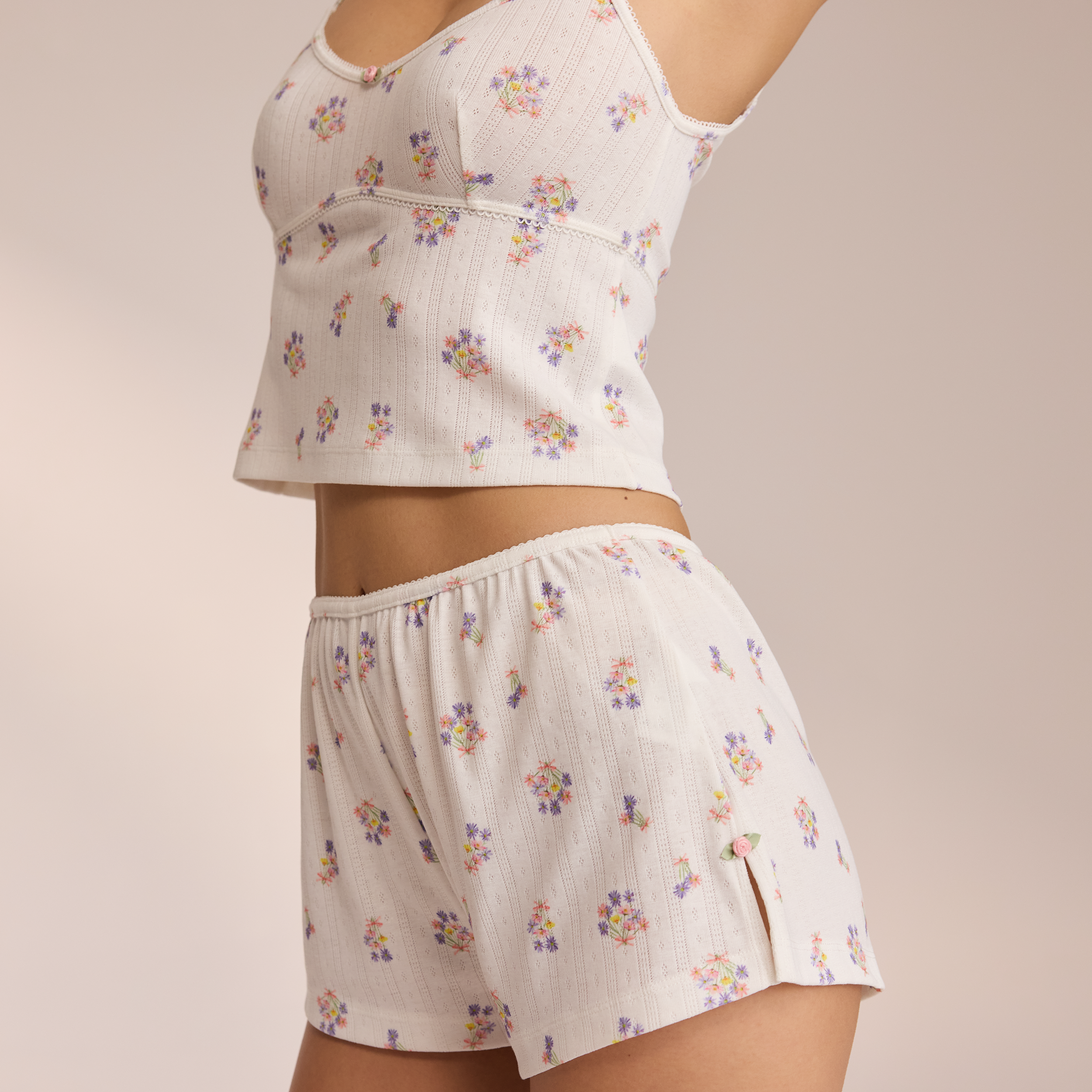 Short de Pyjama Pointelle | Miki, S
