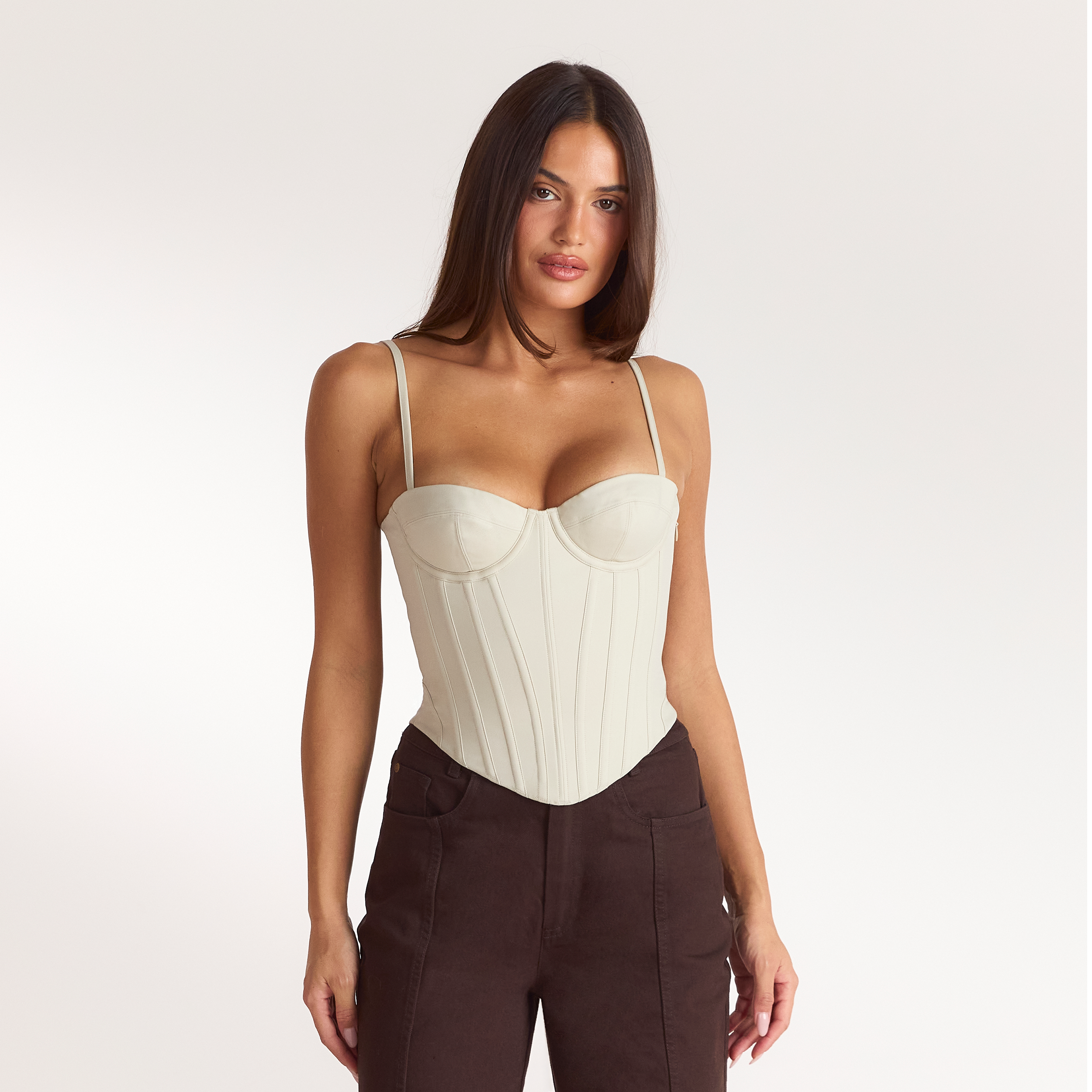 Haut Corset Sculptant | Haut Corset Sculptant - Pierre